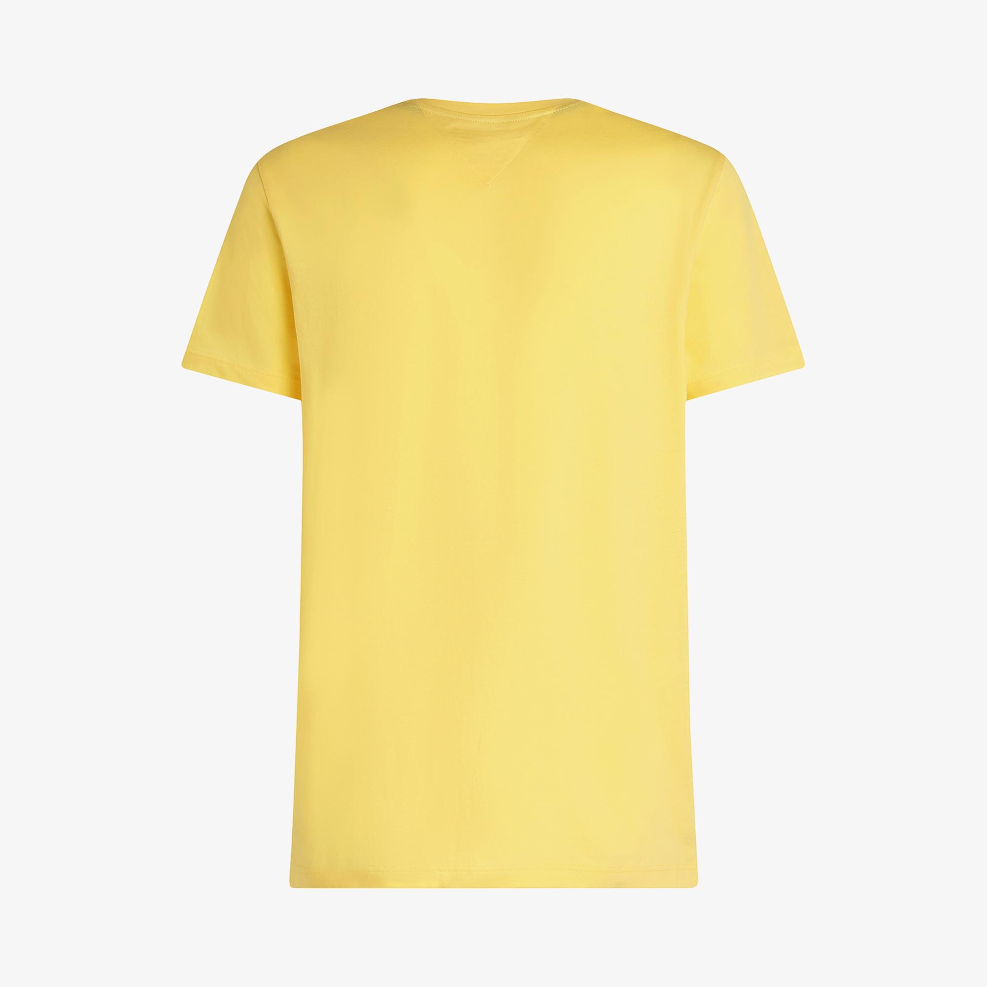 Tommy Hilfiger Colour To Colour Graphic Erkek Sarı T-Shirt