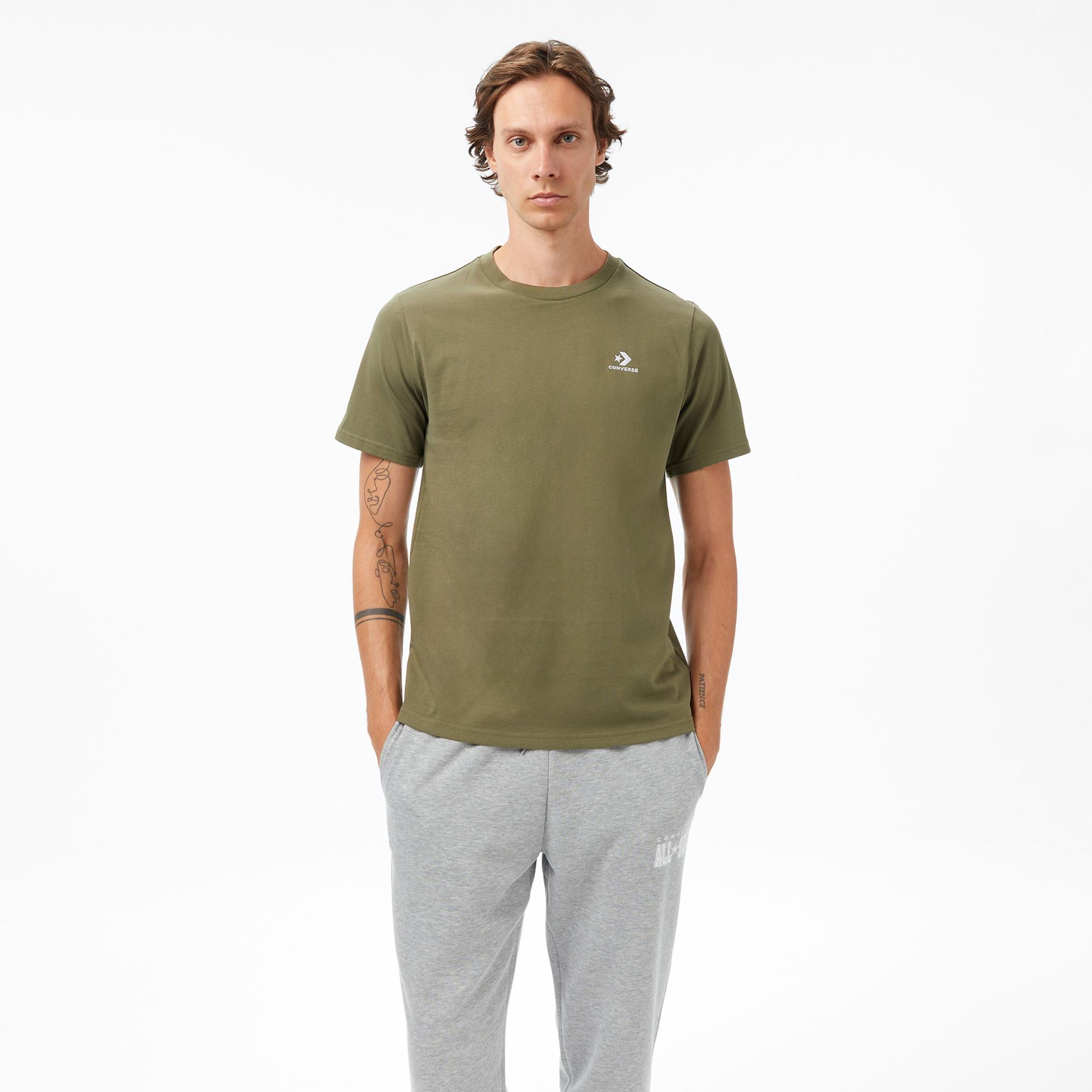 Converse Erkek Haki T-Shirt