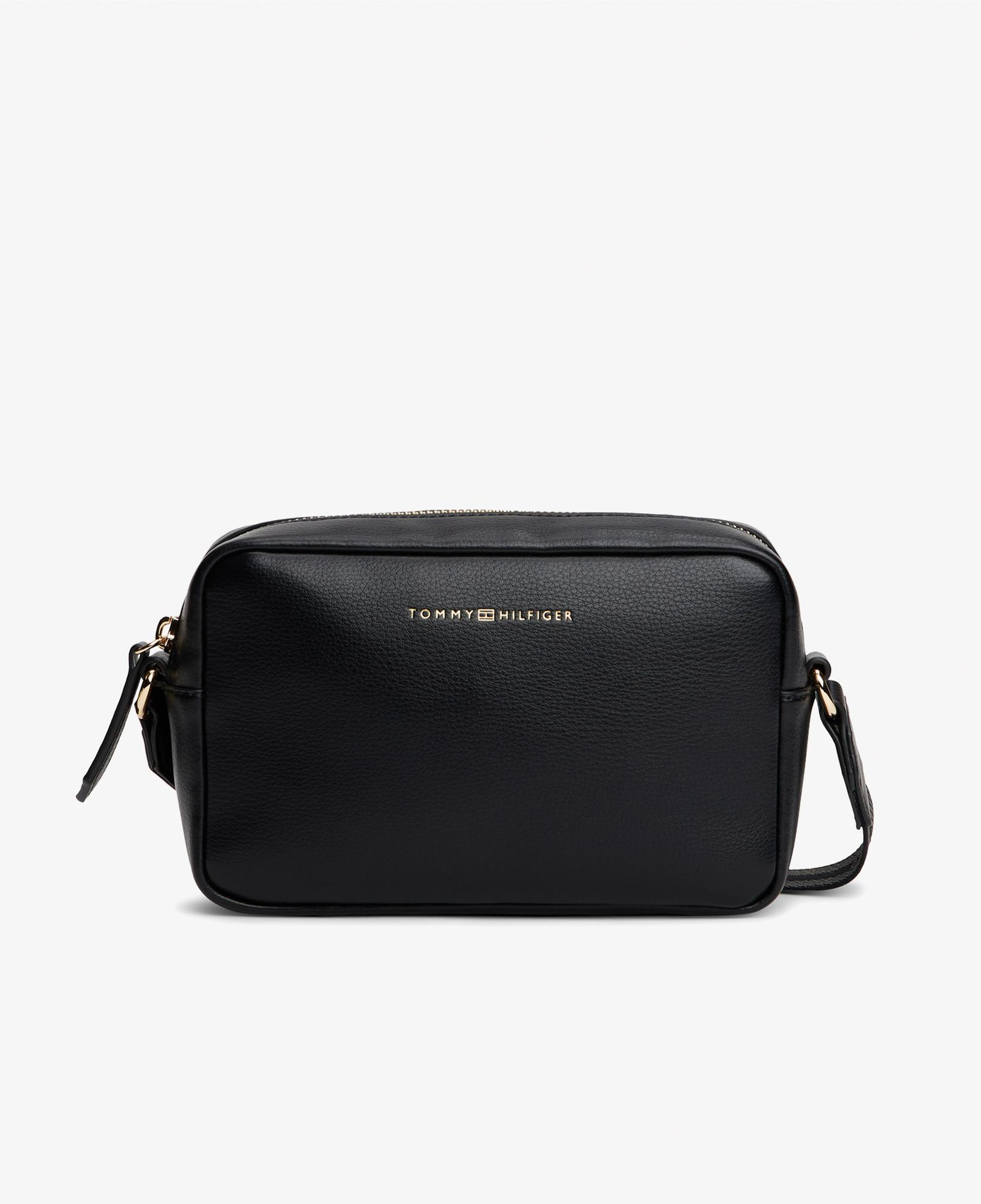 Tommy Hilfiger Logotape Kadın Siyah Çapraz Çanta