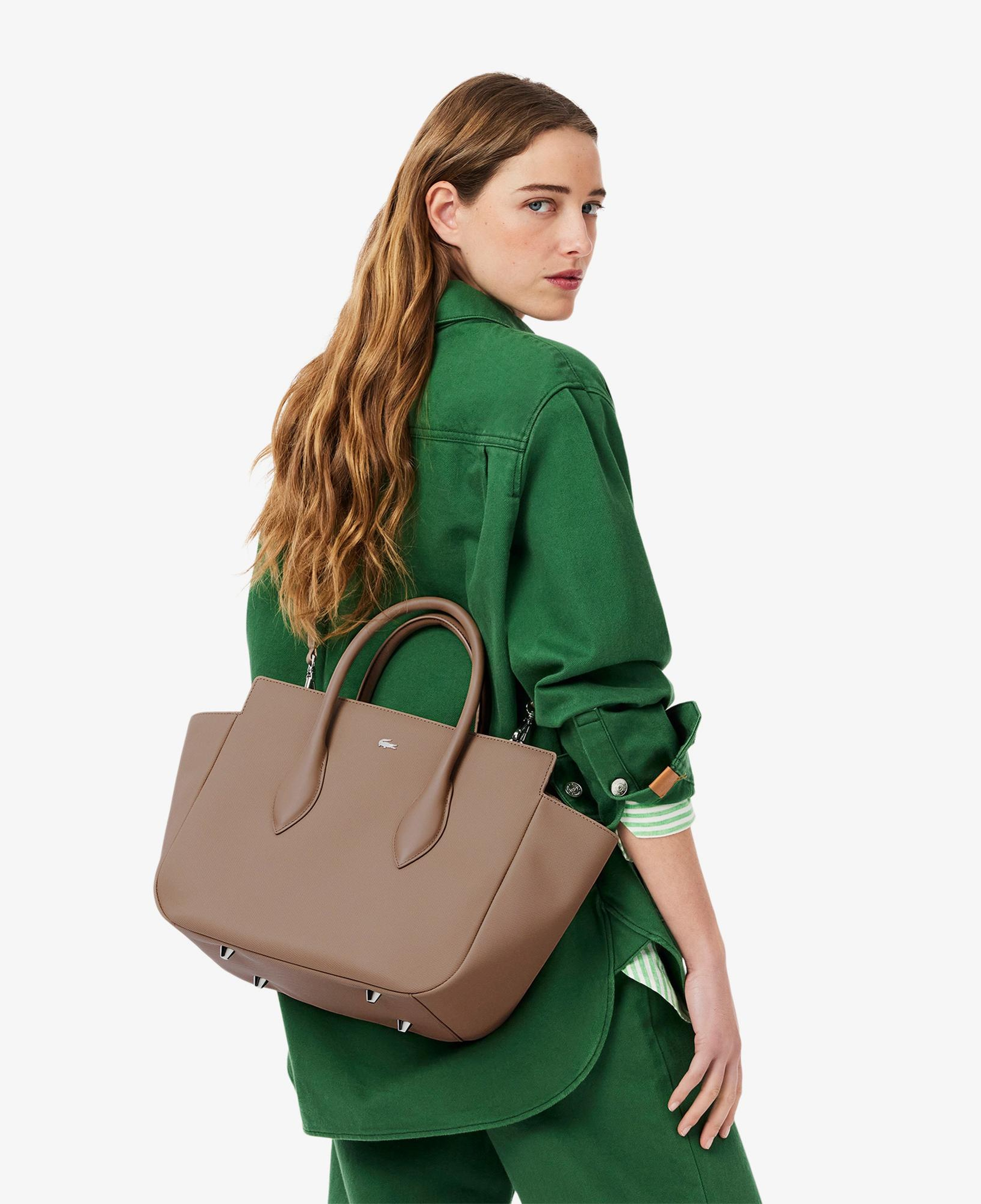 Lacoste Daily City Kadın Açık Kahverengi Omuz Çantası