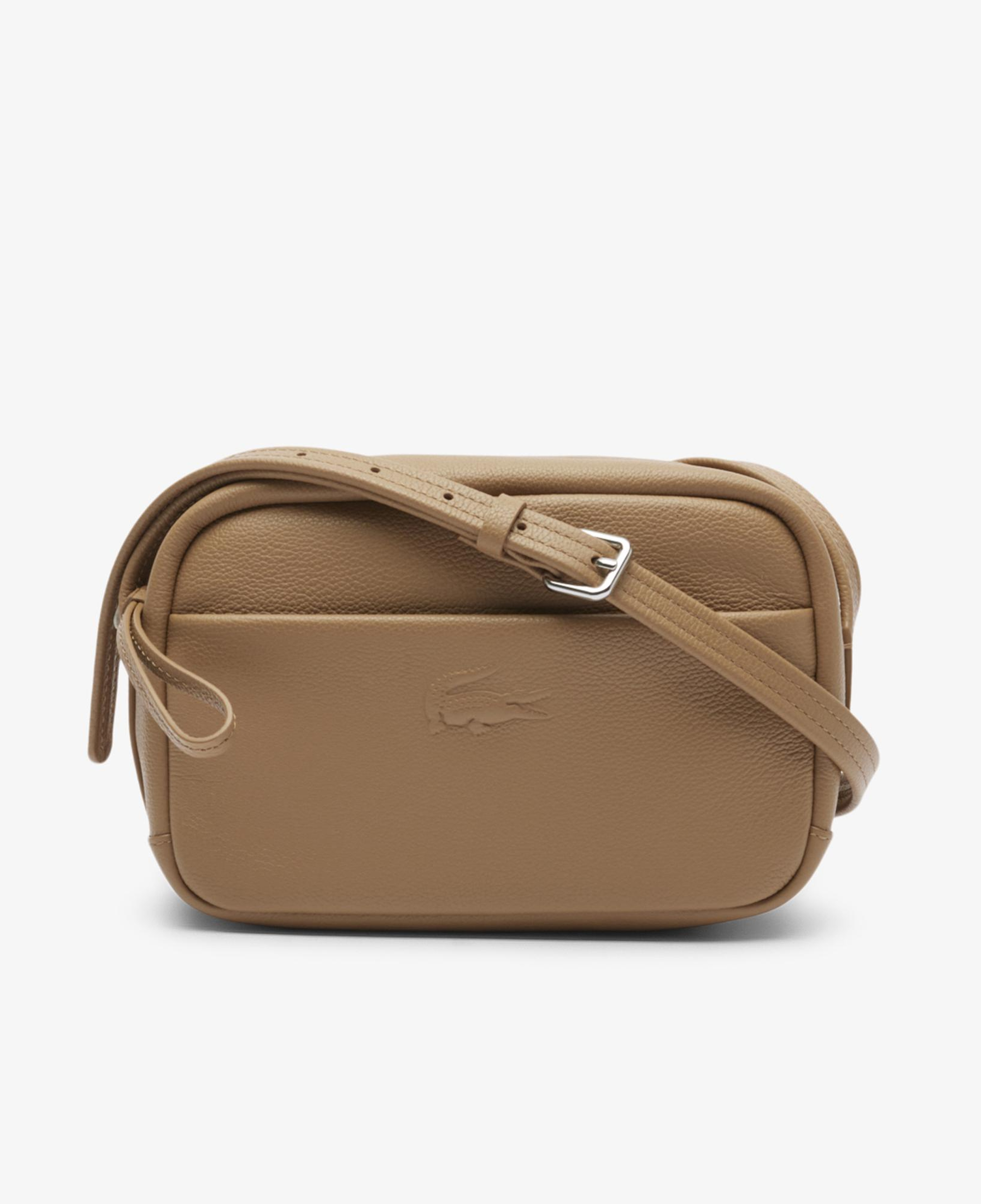 Lacoste City Court Kadın Deri Kahverengi Postacı Çantası