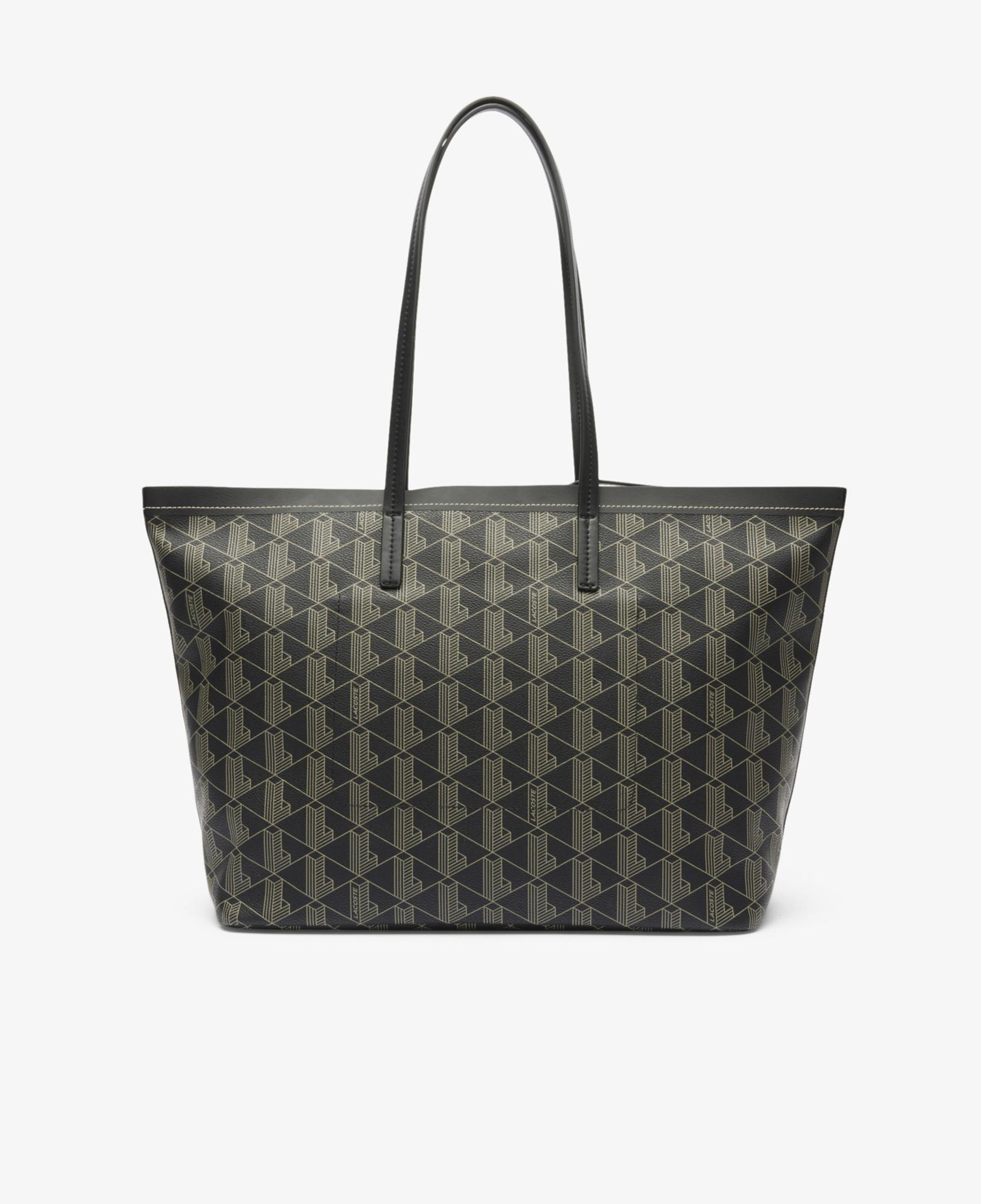 Lacoste Zely Kadın Monogram Siyah Omuz Çantası