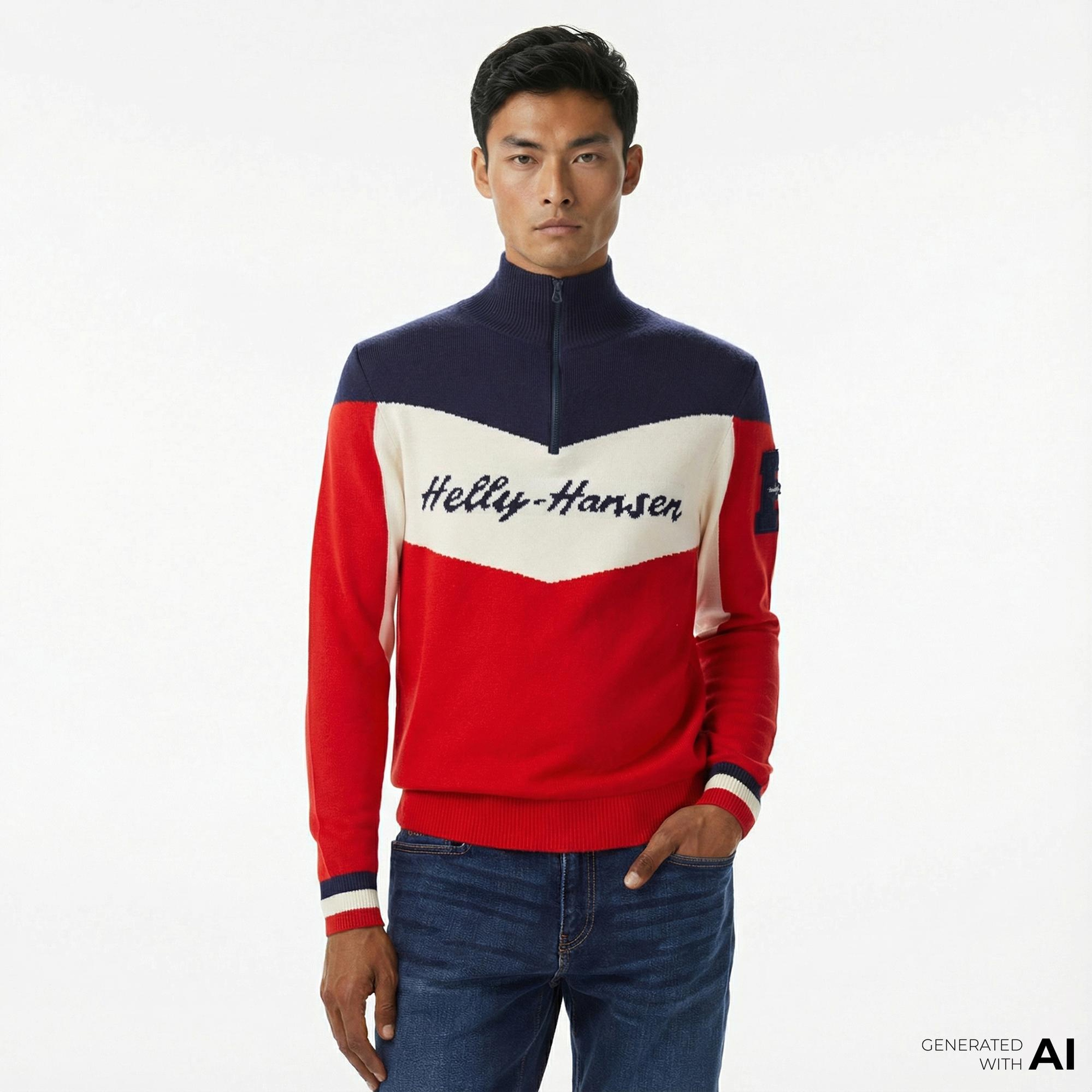 Helly Hansen Apres Knitted Erkek Kırmızı Kazak