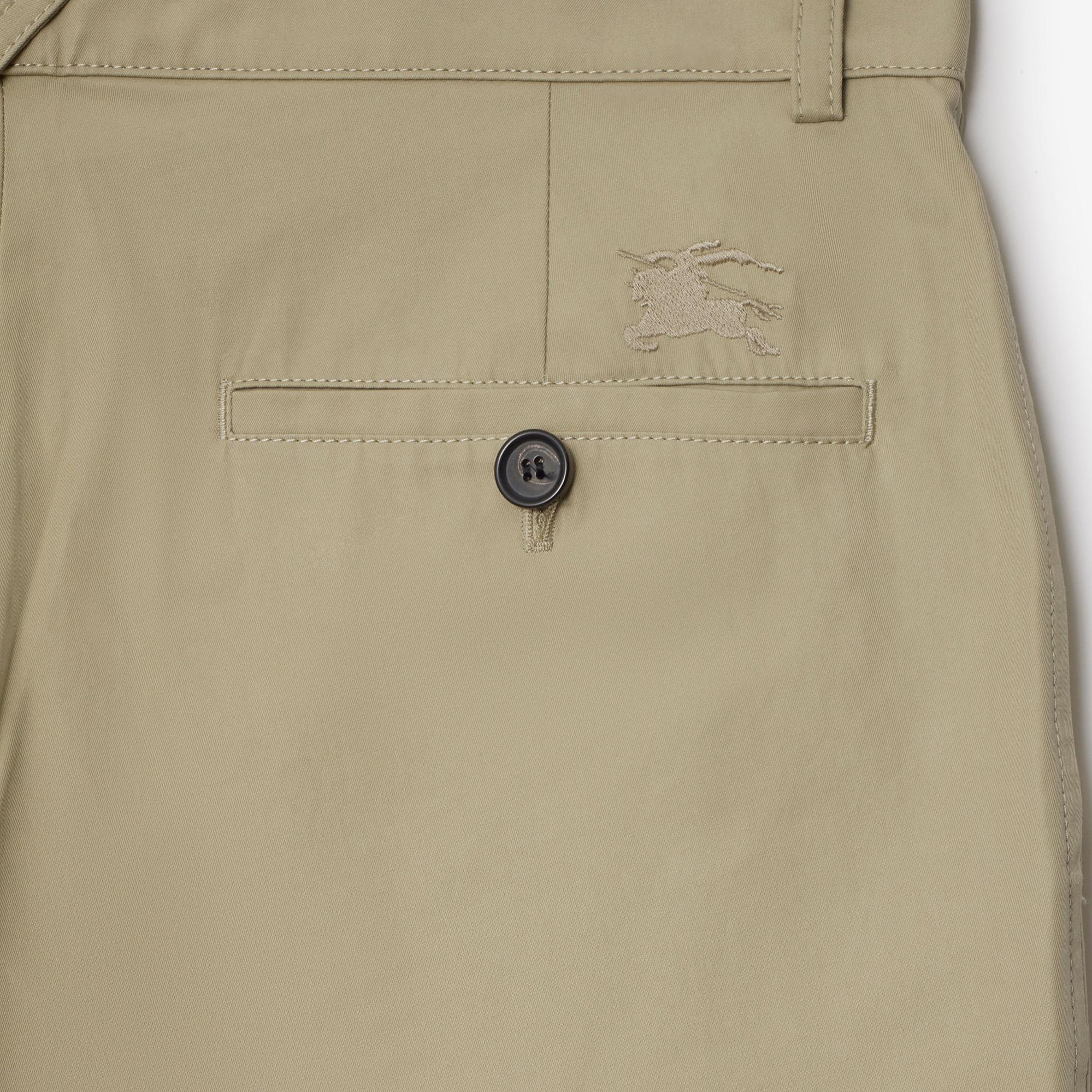 Burberry Pan Cotton Chinos Erkek Bej Pantolon