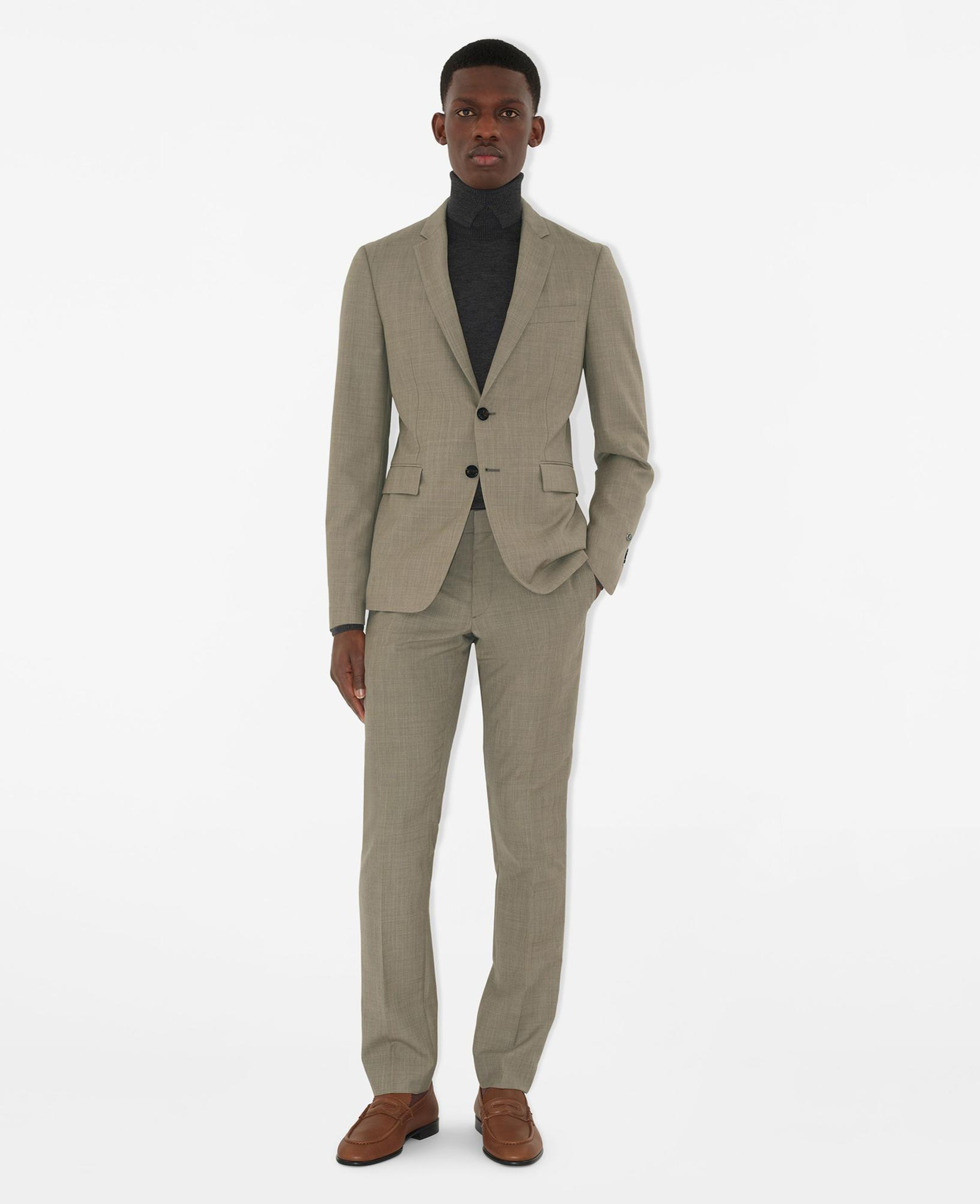 Burberry Erkek Haki Pantolon