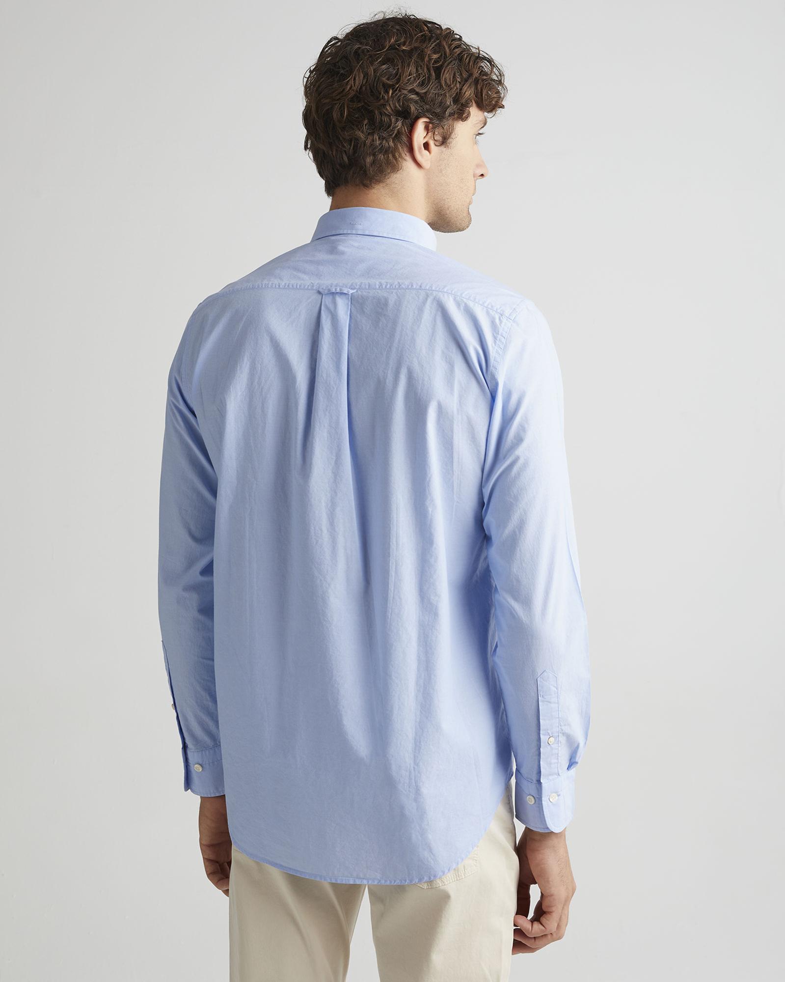 Gant Erkek Mavi Regular Fit Gömlek