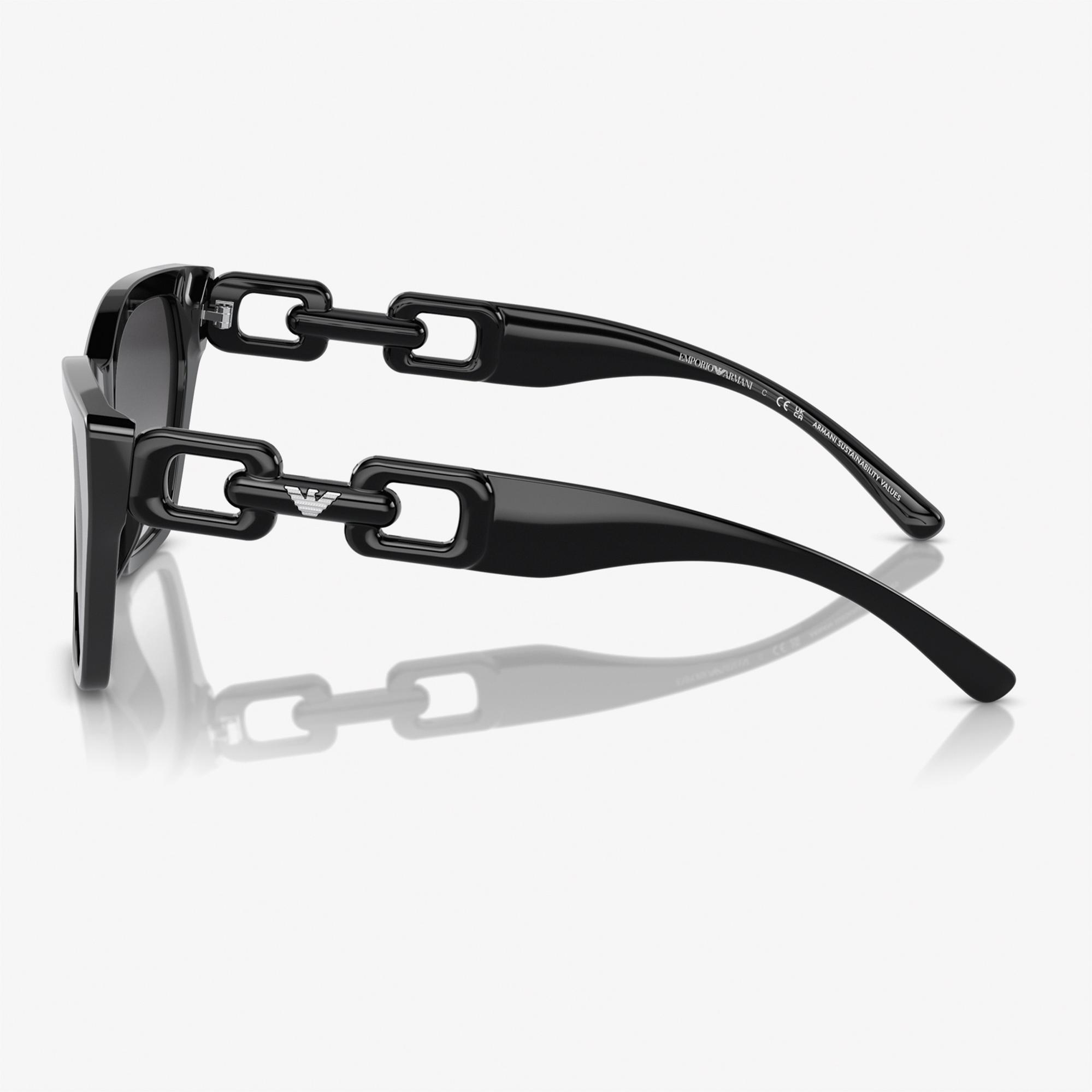 Emporio Armani 0EA4203U Acetate Kadın Siyah Güneş Gözlüğü