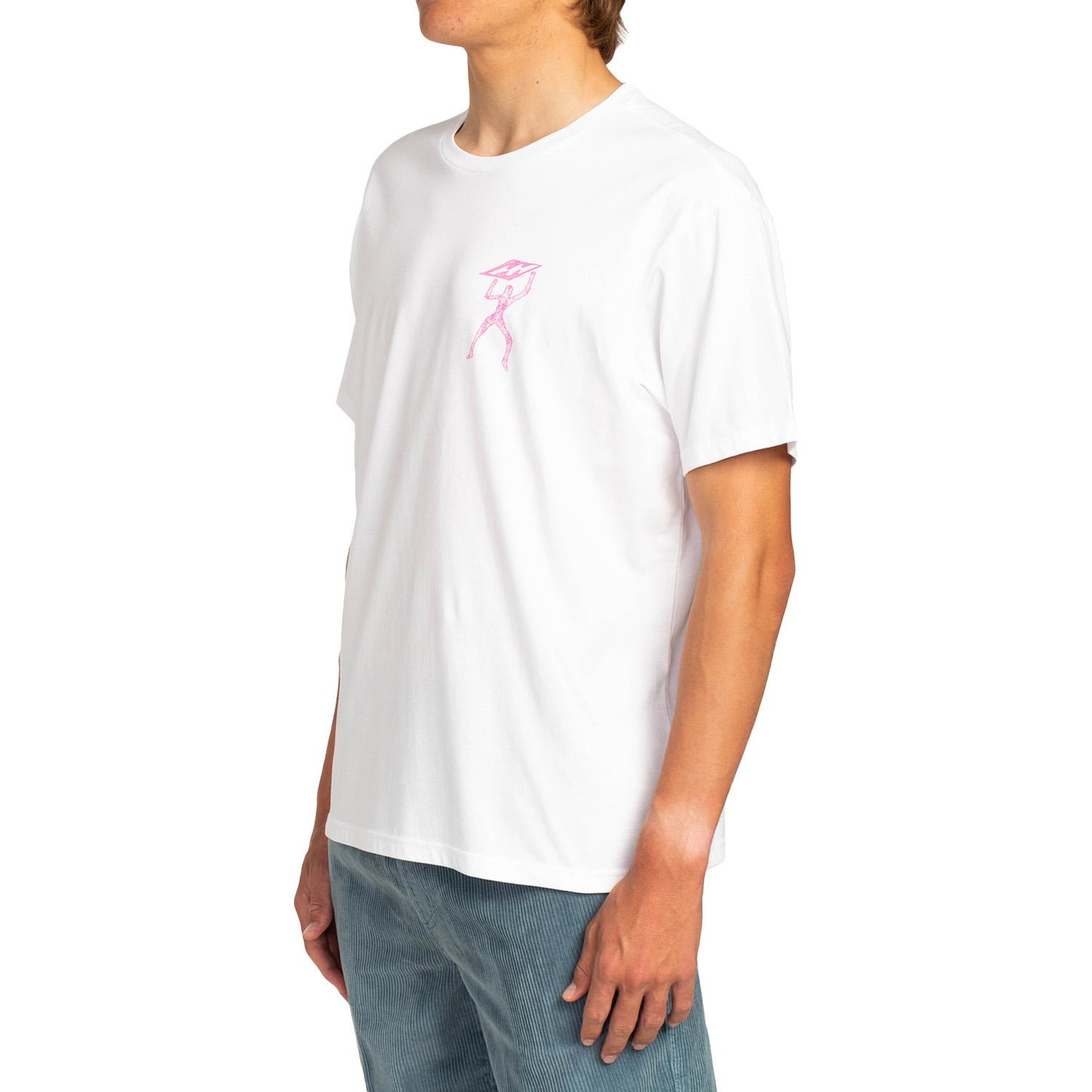 Billabong Spiral Ss Erkek Beyaz Tişört