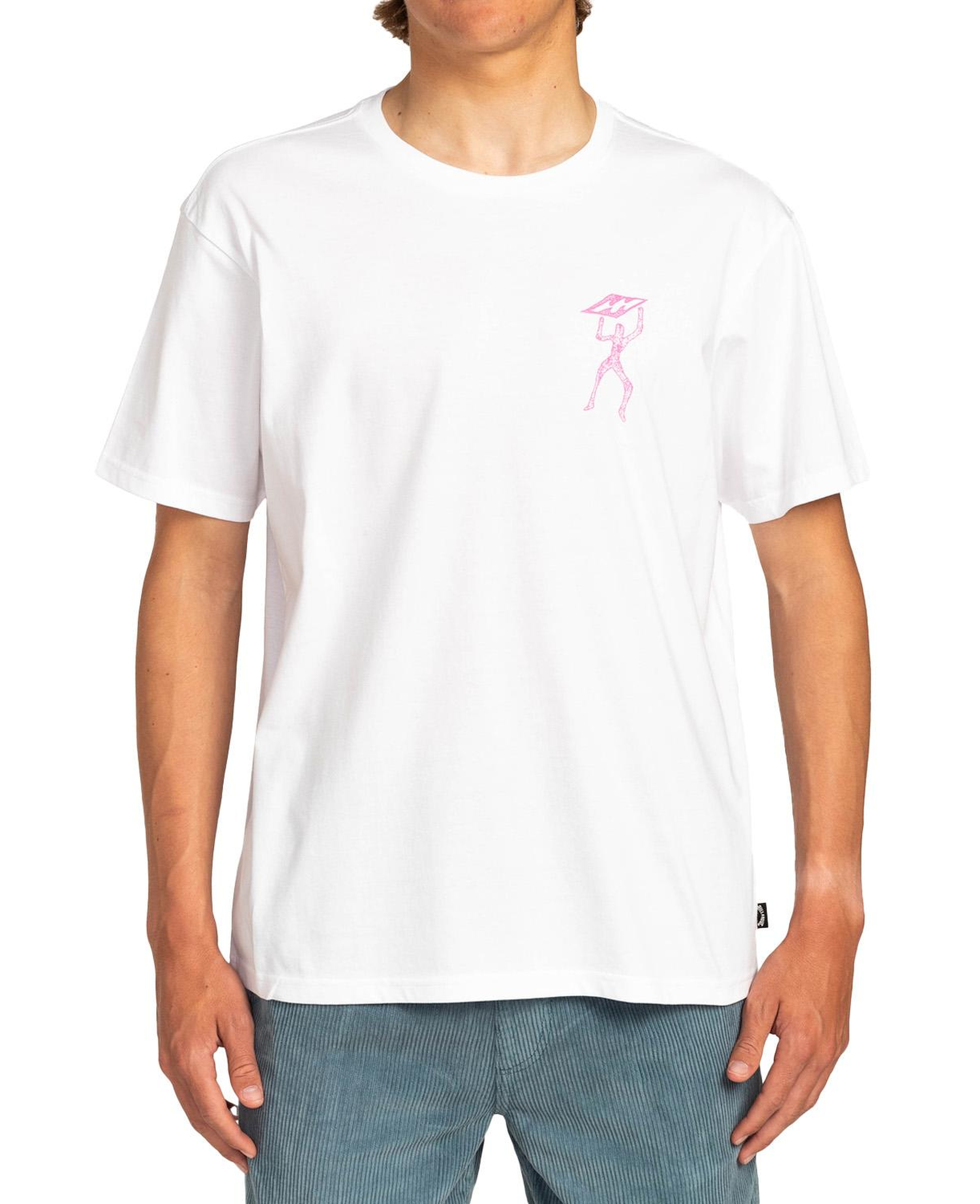 Billabong Spiral Ss Erkek Beyaz Tişört