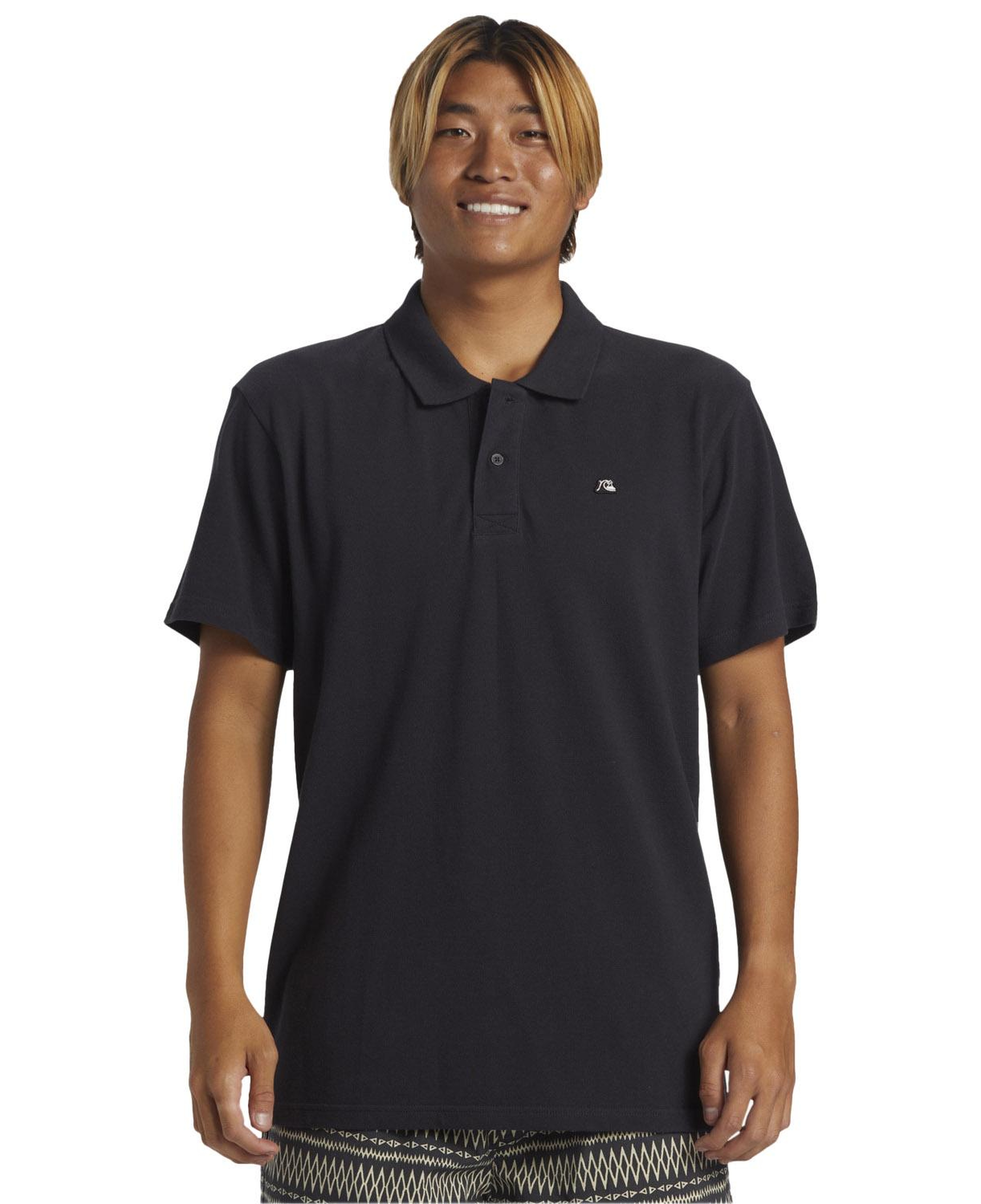 Quiksilver Dna Erkek Mavi Polo Tişört