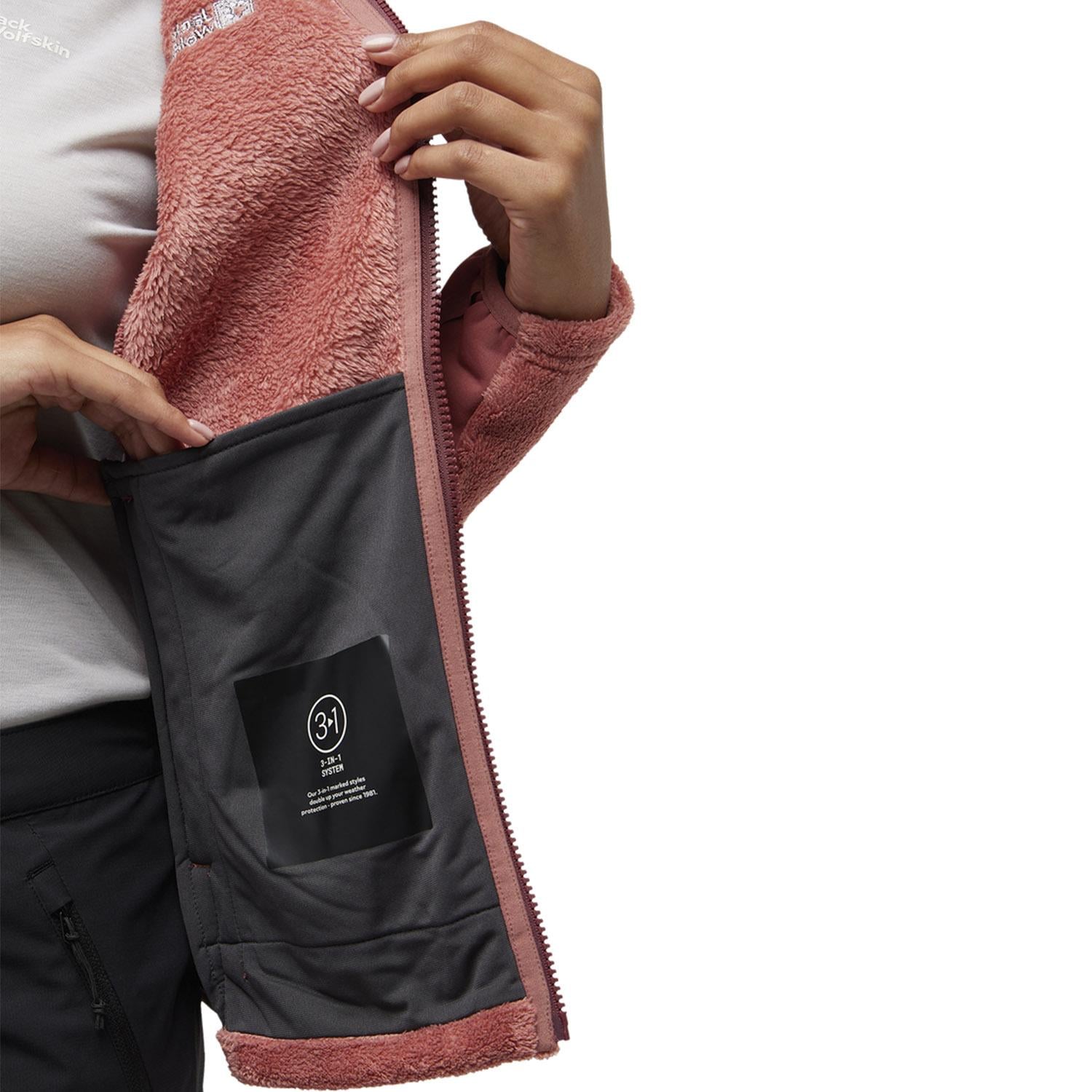 Jack Wolfskin Rotwand Fz Kadın Polar Ceket