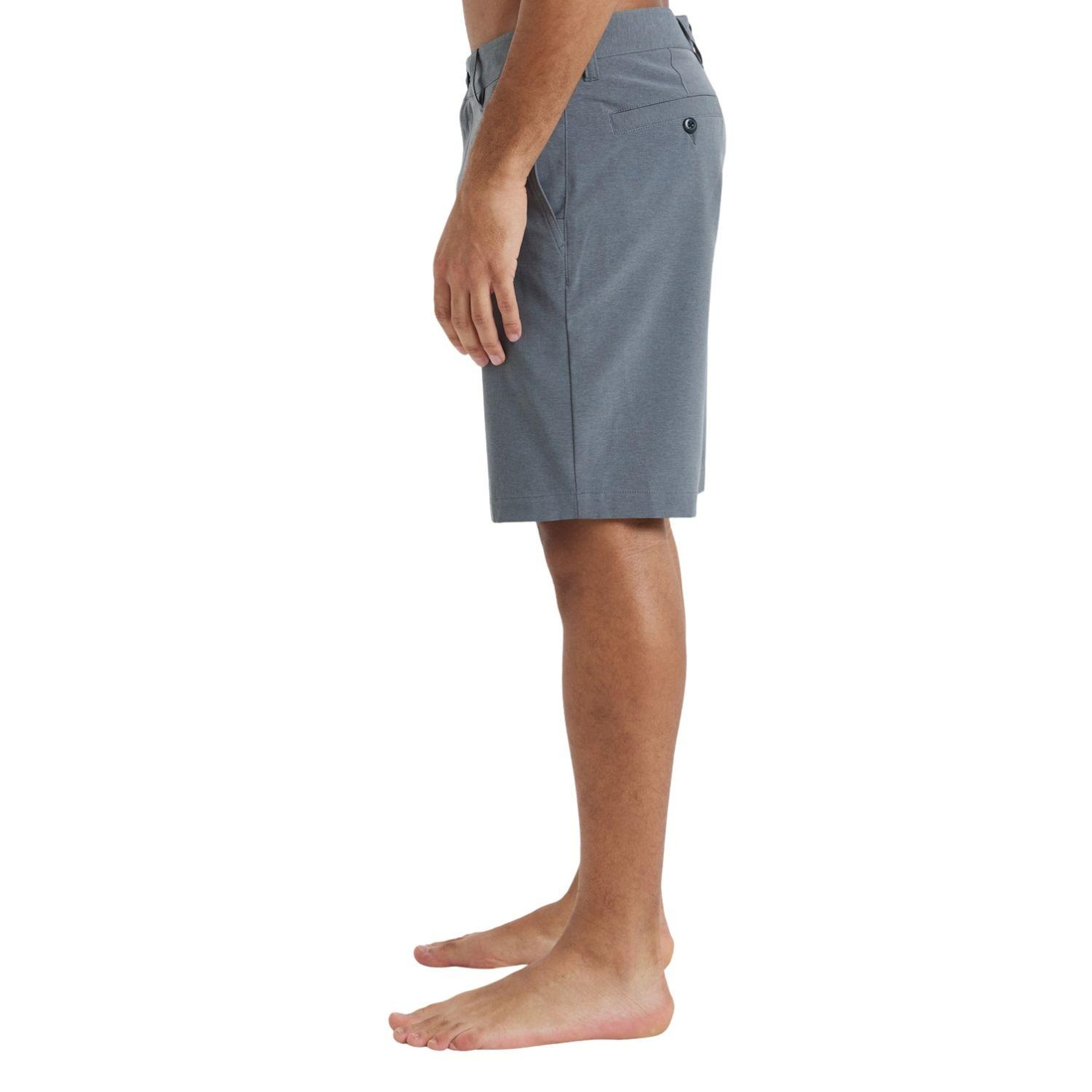 Quiksilver Union Heather Amph 19 Erkek Gri Walkshort