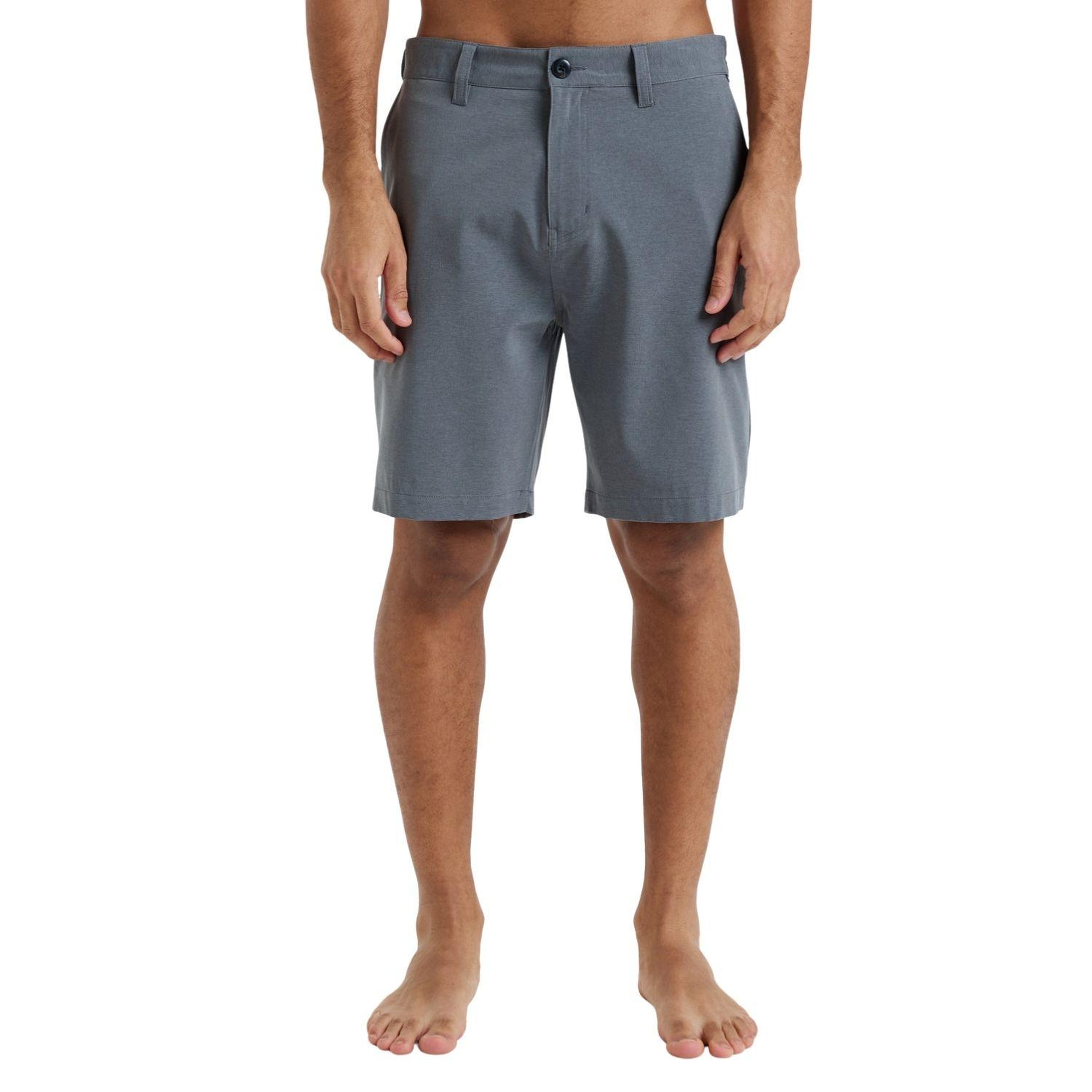 Quiksilver Union Heather Amph 19 Erkek Gri Walkshort