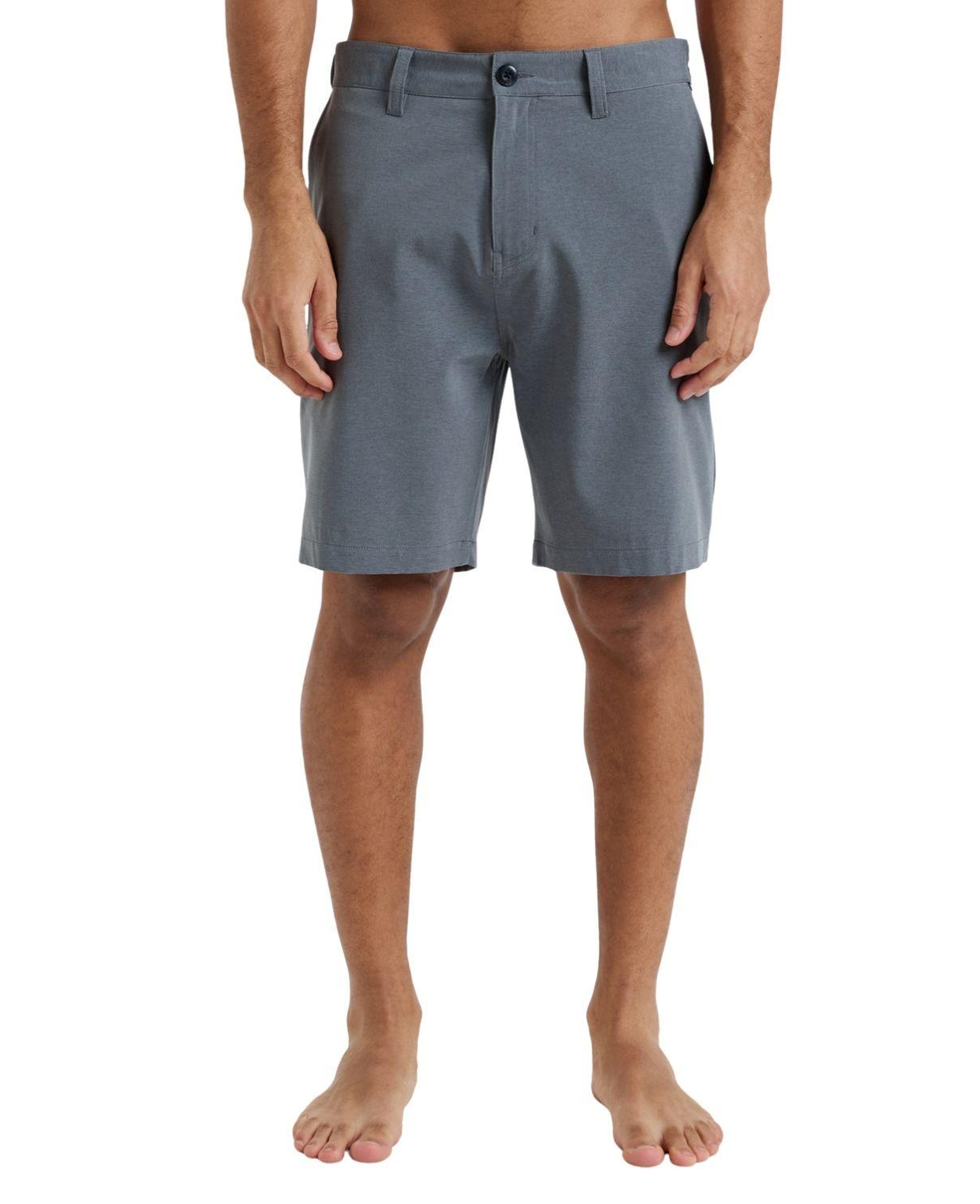Quiksilver Union Heather Amph 19 Erkek Gri Walkshort