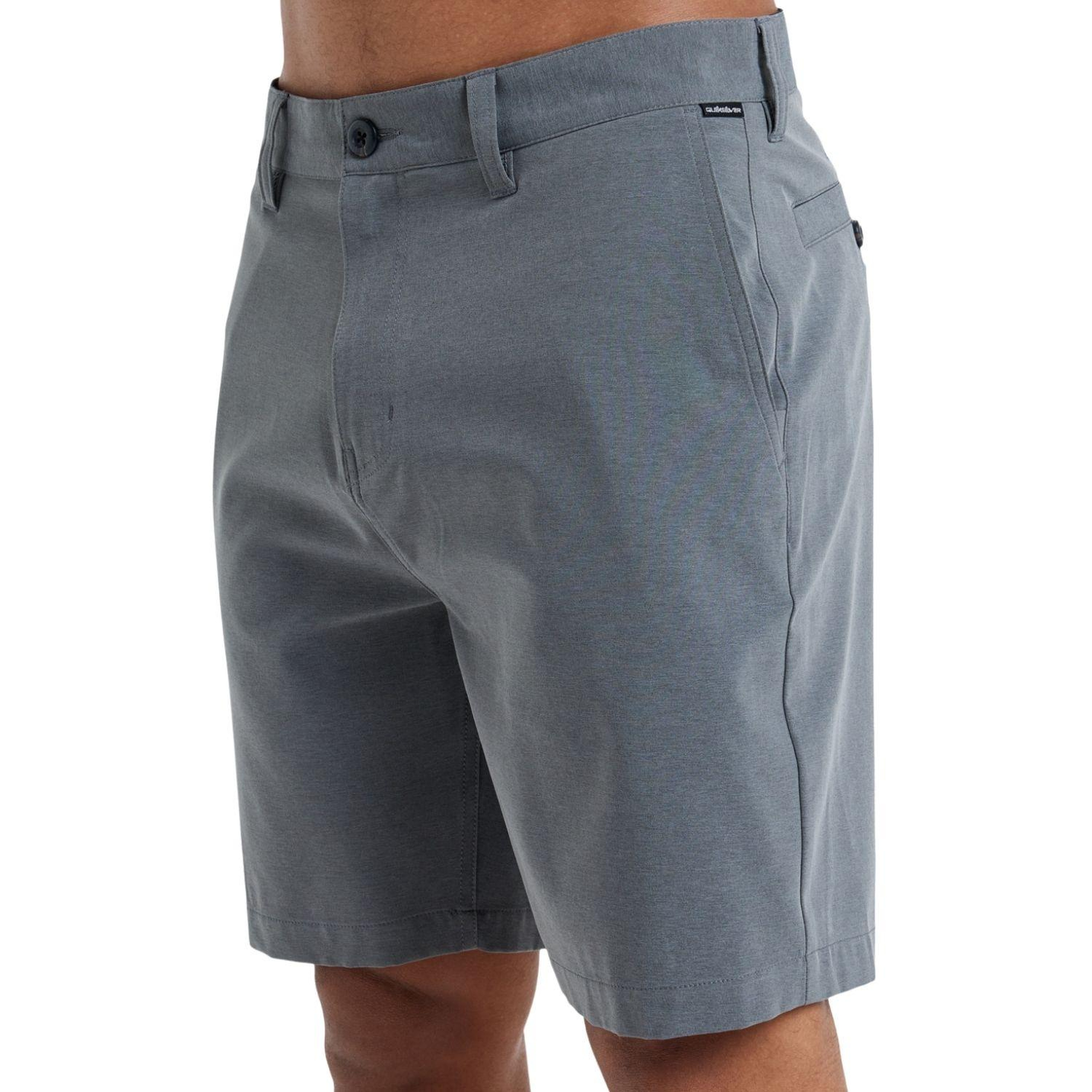 Quiksilver Union Heather Amph 19 Erkek Gri Walkshort