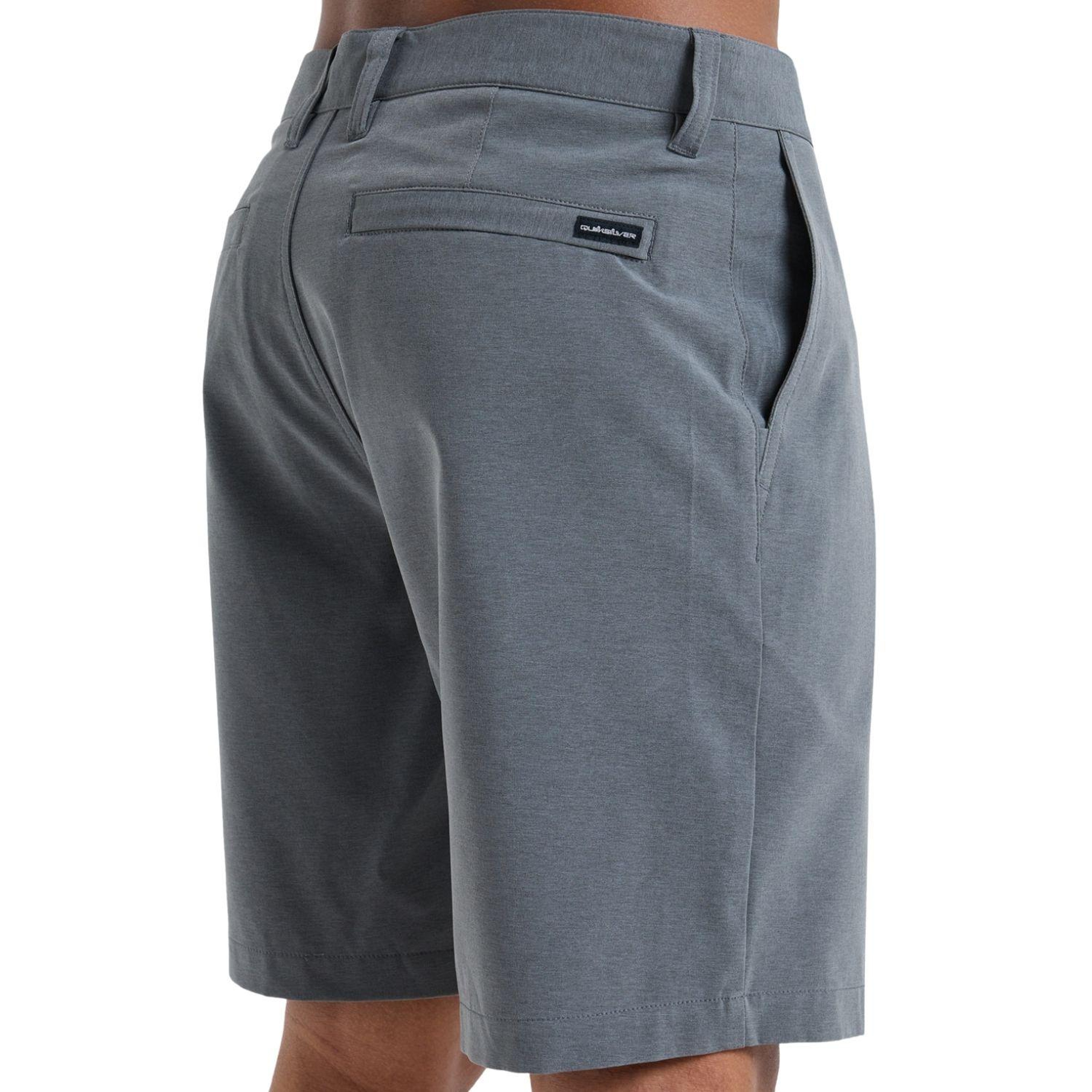 Quiksilver Union Heather Amph 19 Erkek Gri Walkshort
