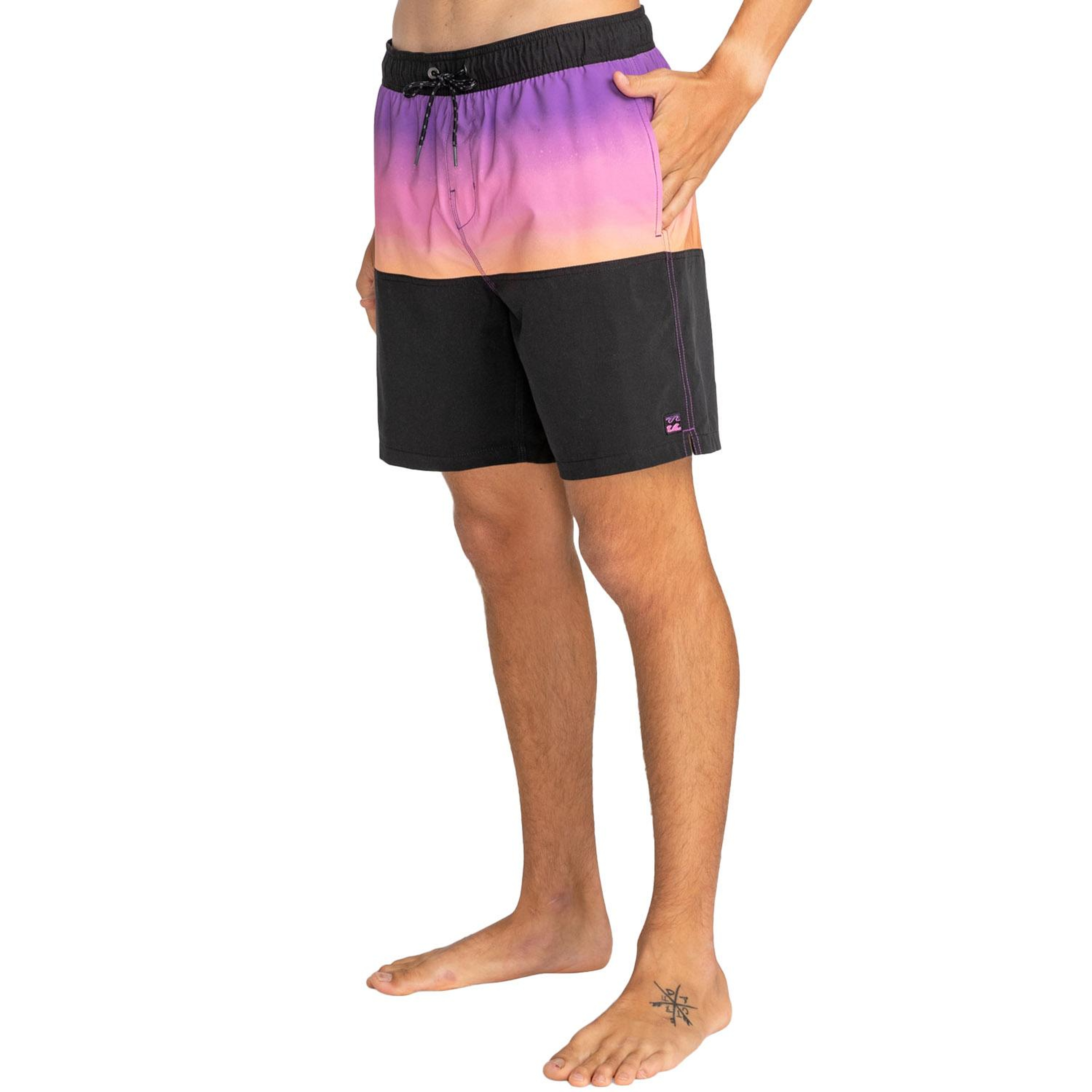 Billabong Fifty 50 Lb Erkek Siyah Volley Short