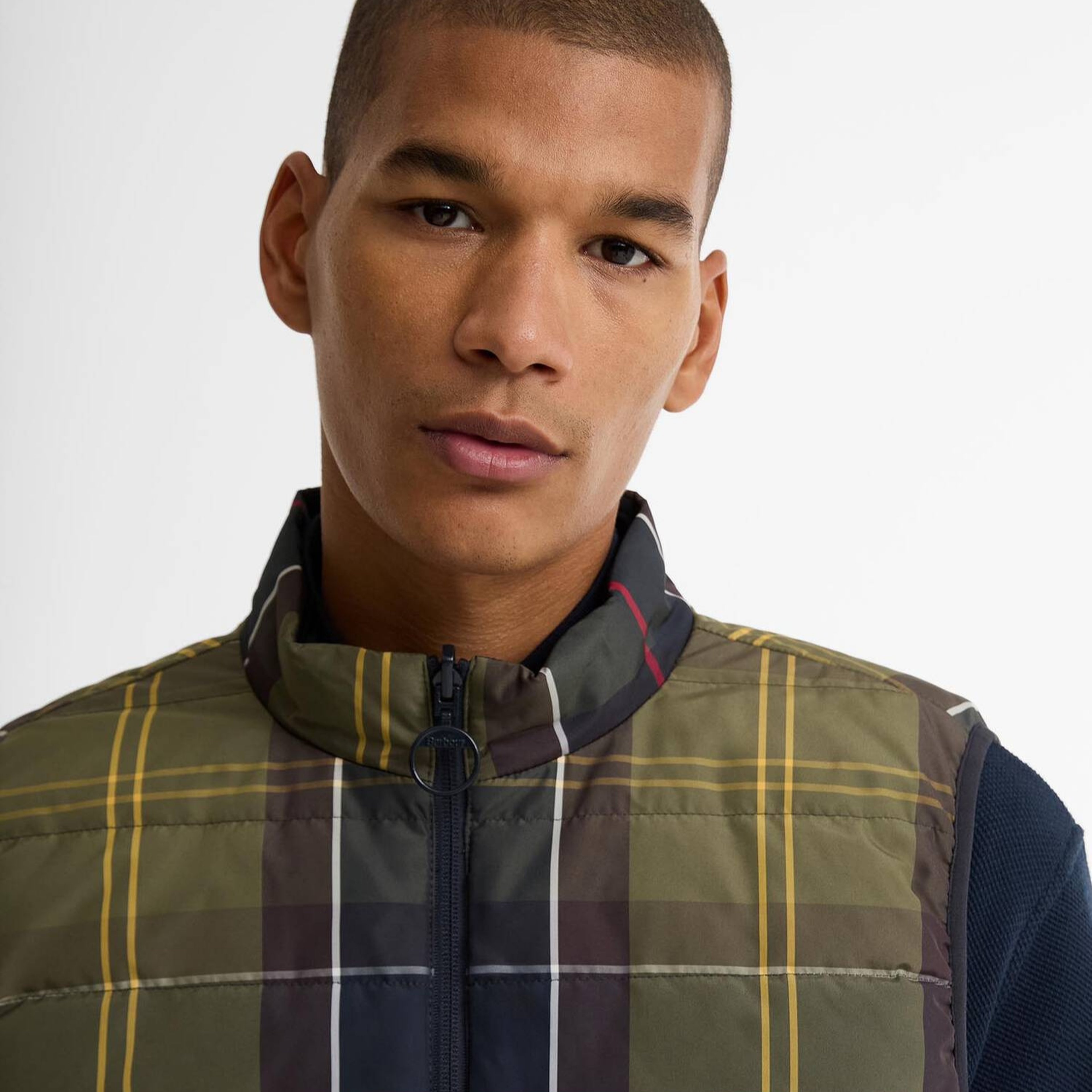 Barbour Reversible Tartan Puffer Yelek