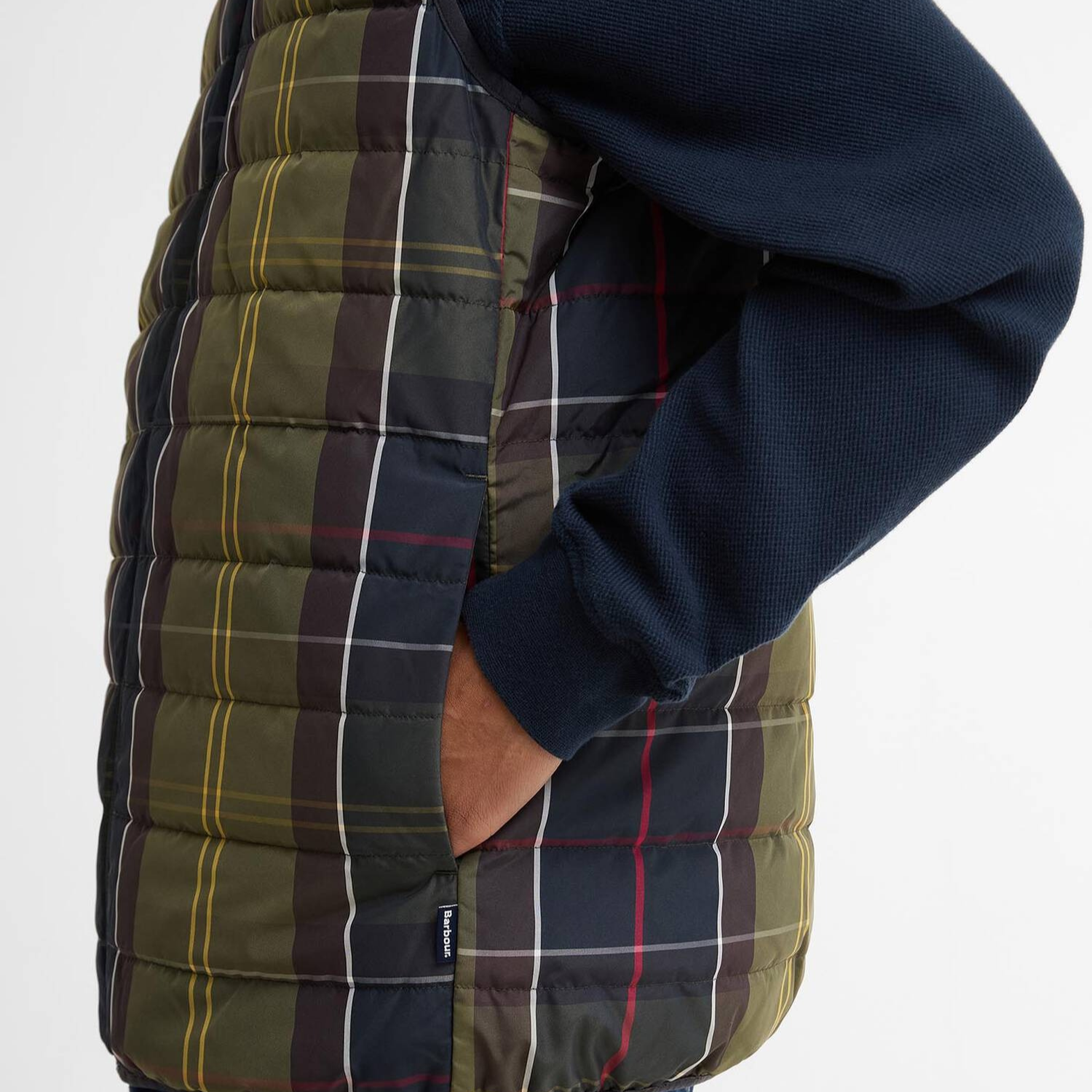 Barbour Reversible Tartan Puffer Yelek