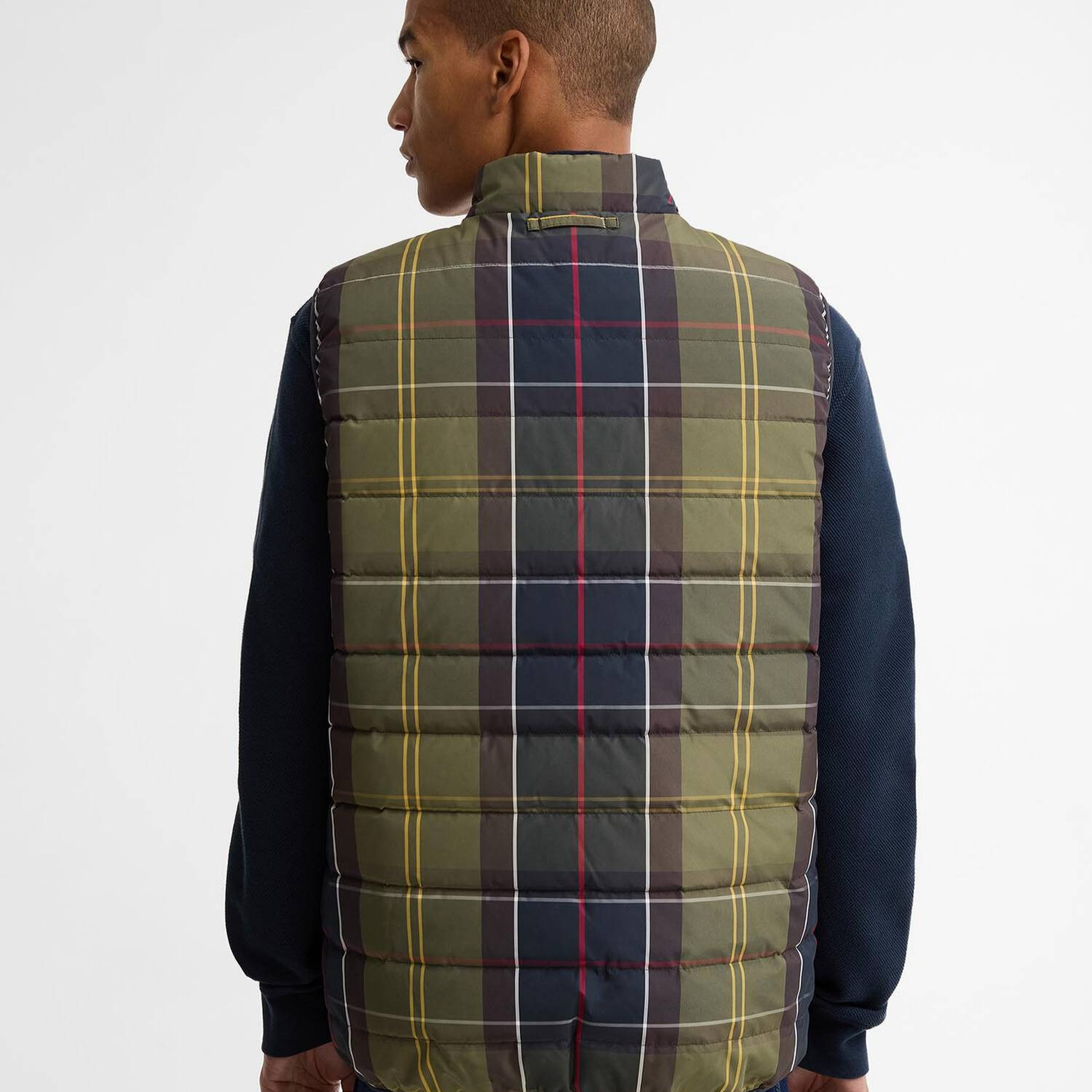 Barbour Reversible Tartan Puffer Yelek
