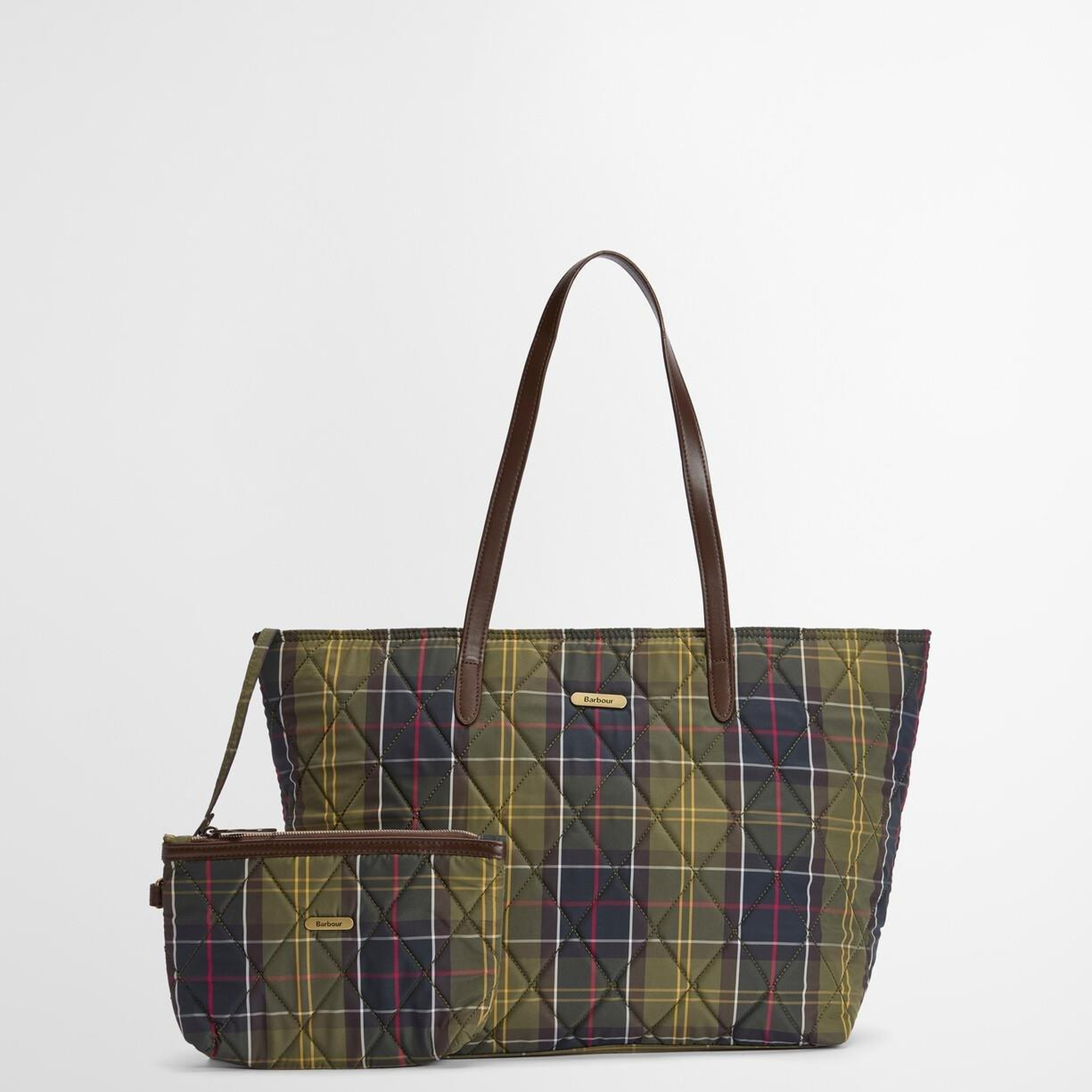 Barbour Wetherham Tartan Kol Çantası