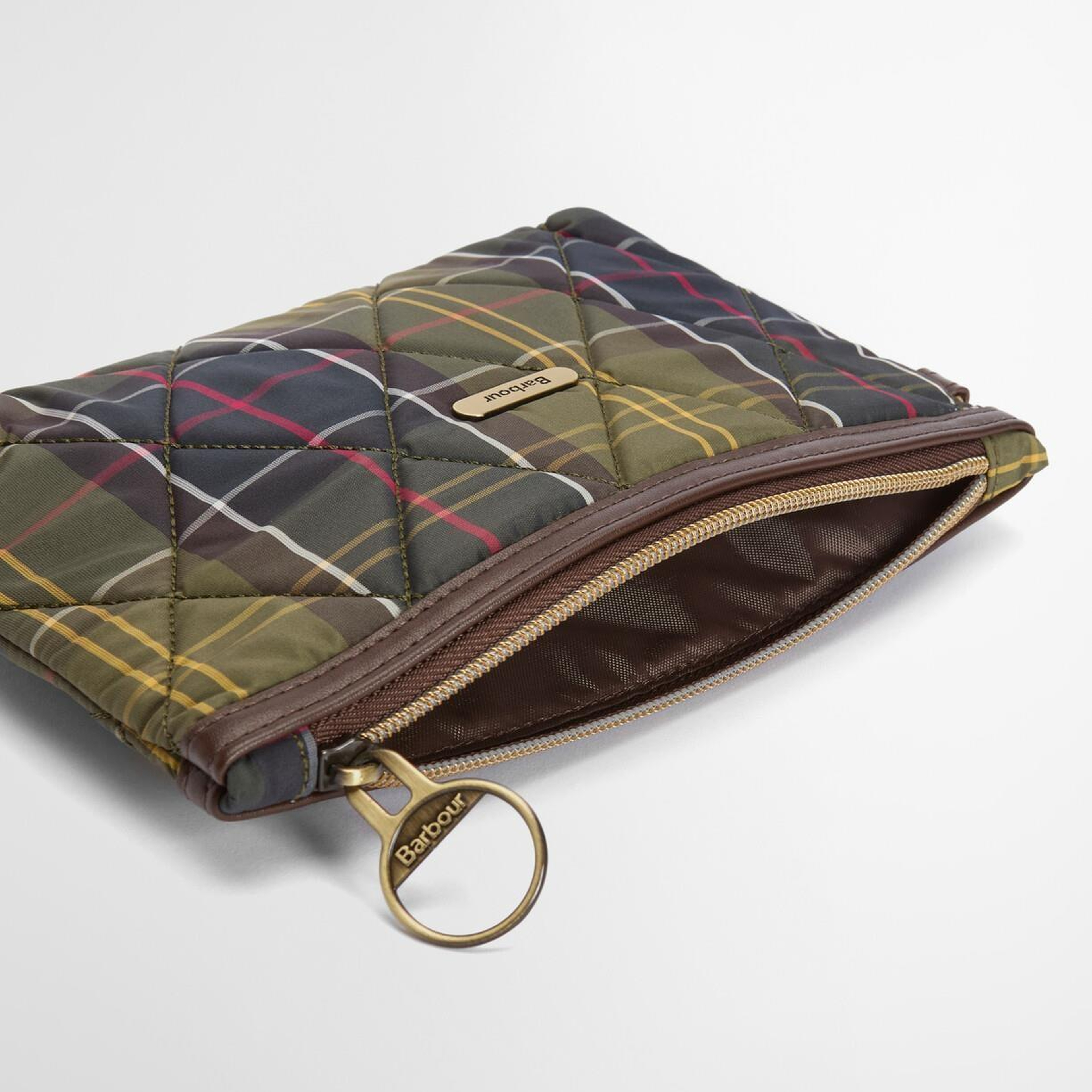 Barbour Wetherham Tartan Kol Çantası