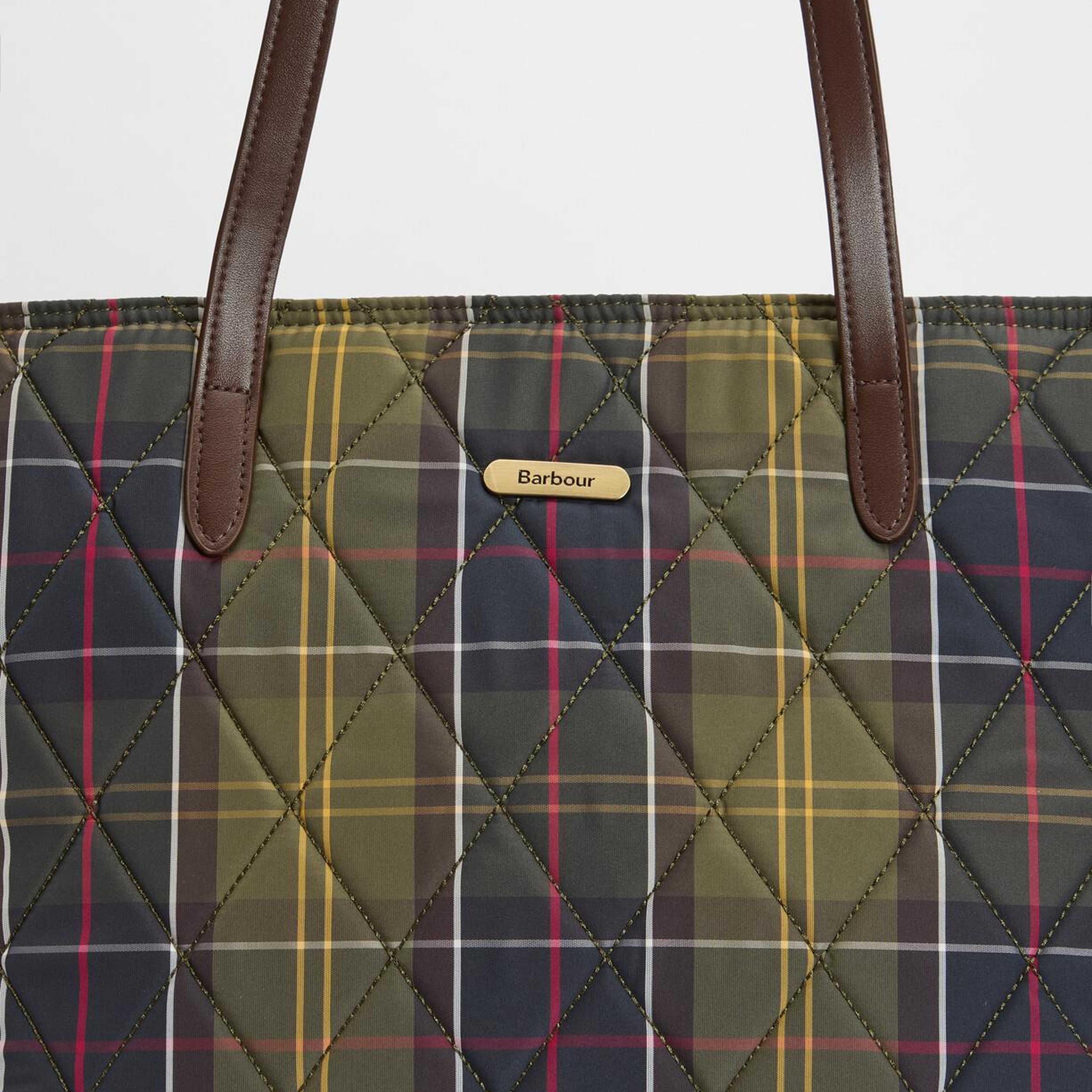 Barbour Wetherham Tartan Kol Çantası