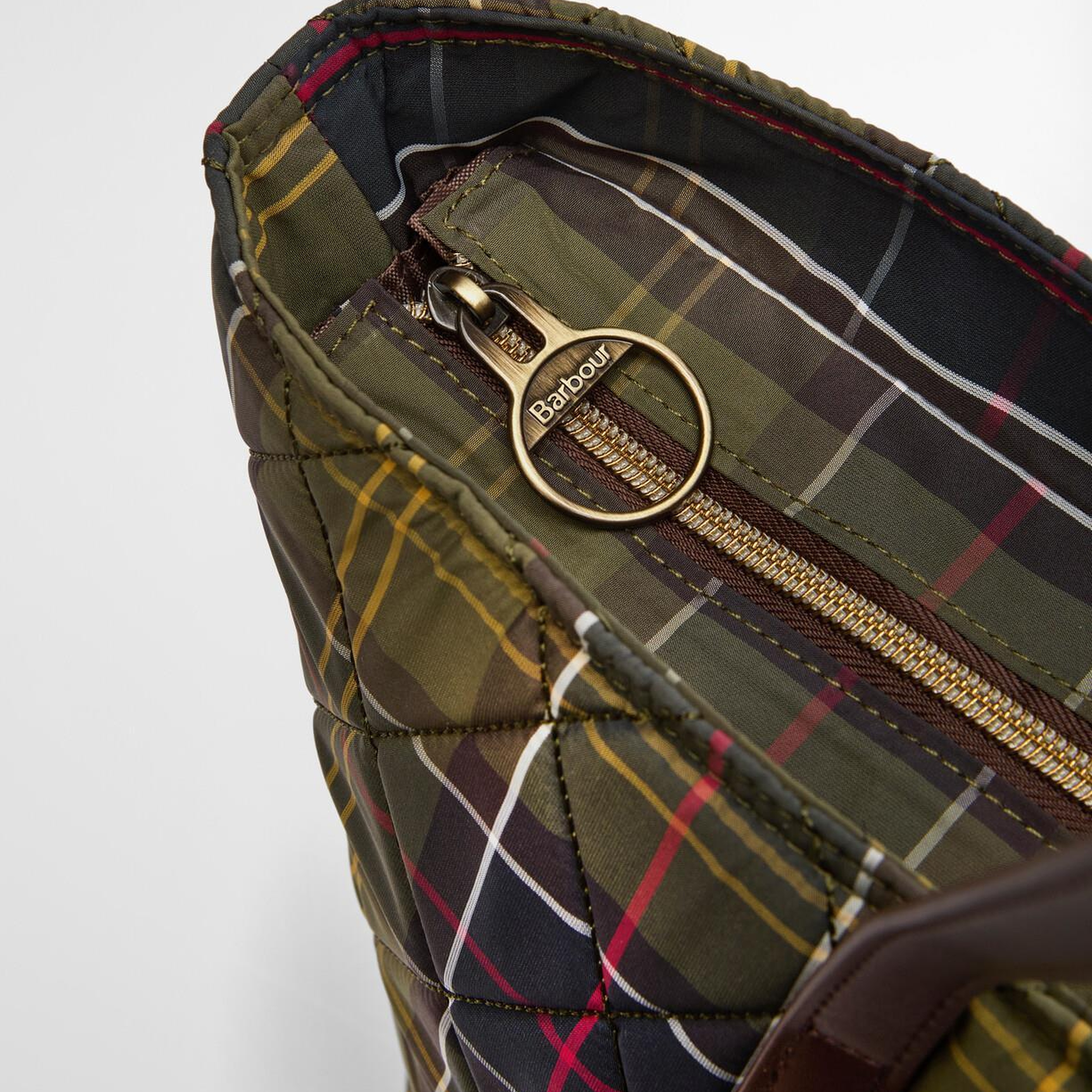 Barbour Wetherham Tartan Kol Çantası