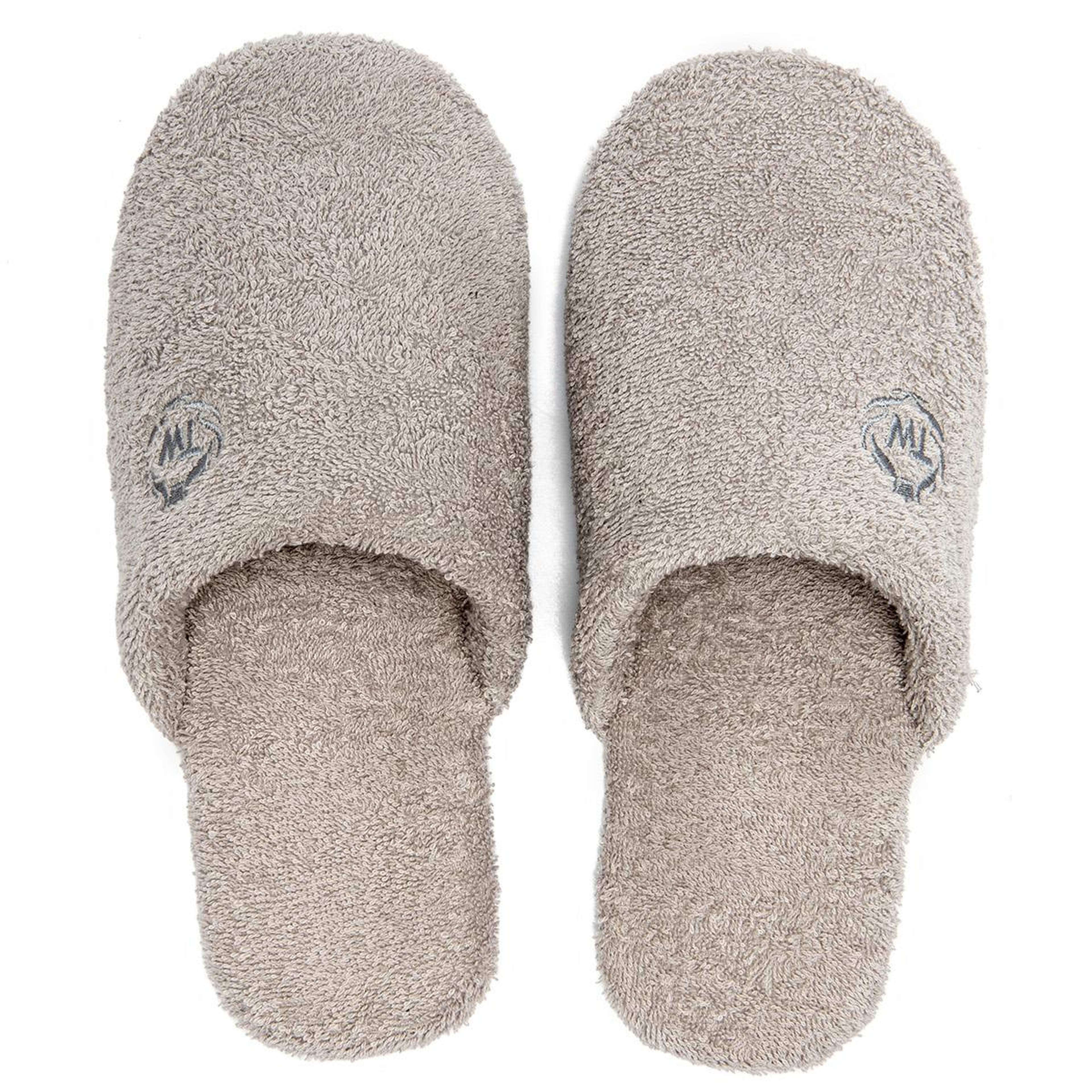 Havlu Kumaş Kadın, Garson Boy Banyo Terliği Gri 36/41