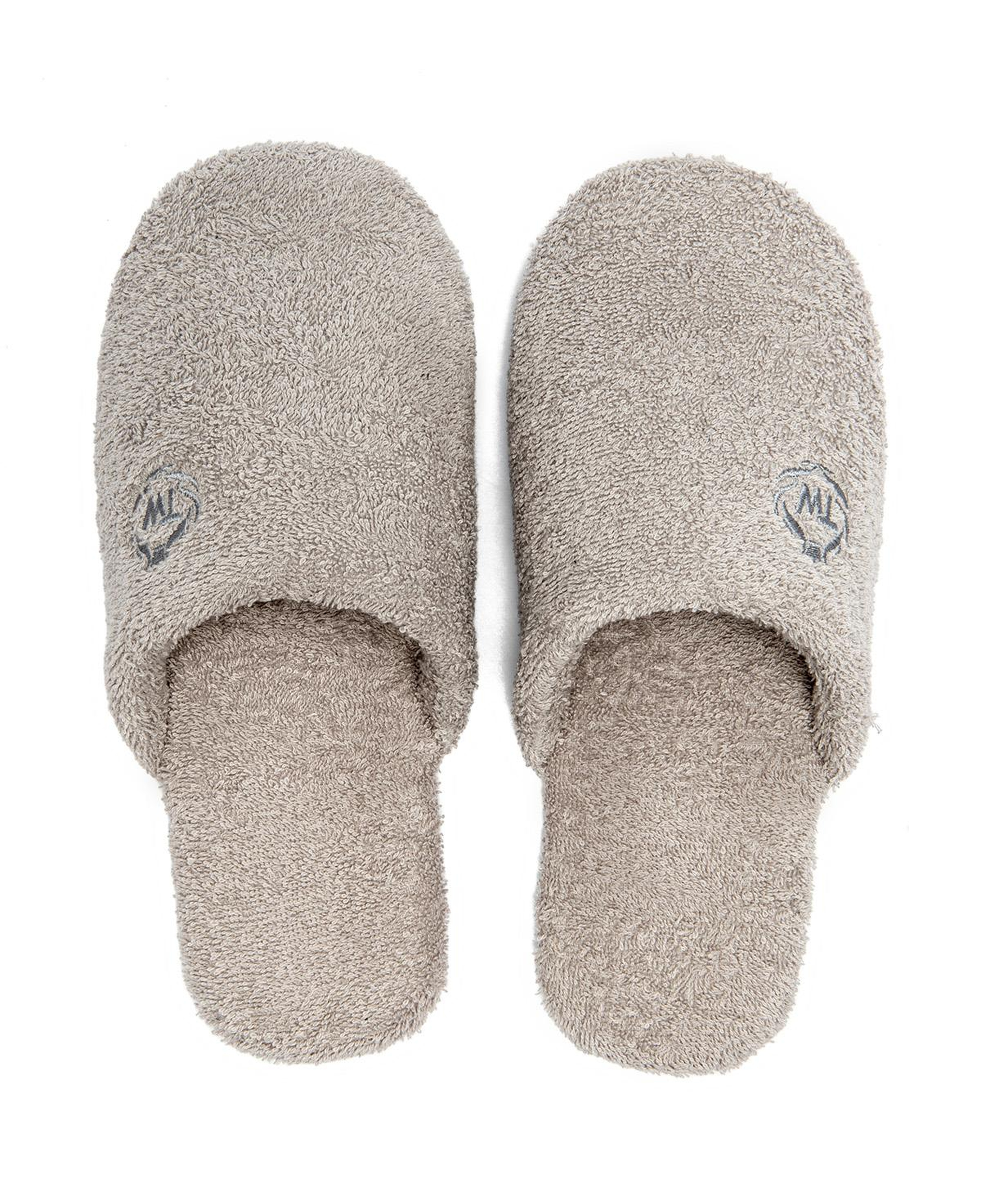 Havlu Kumaş Kadın, Garson Boy Banyo Terliği Gri 36/41