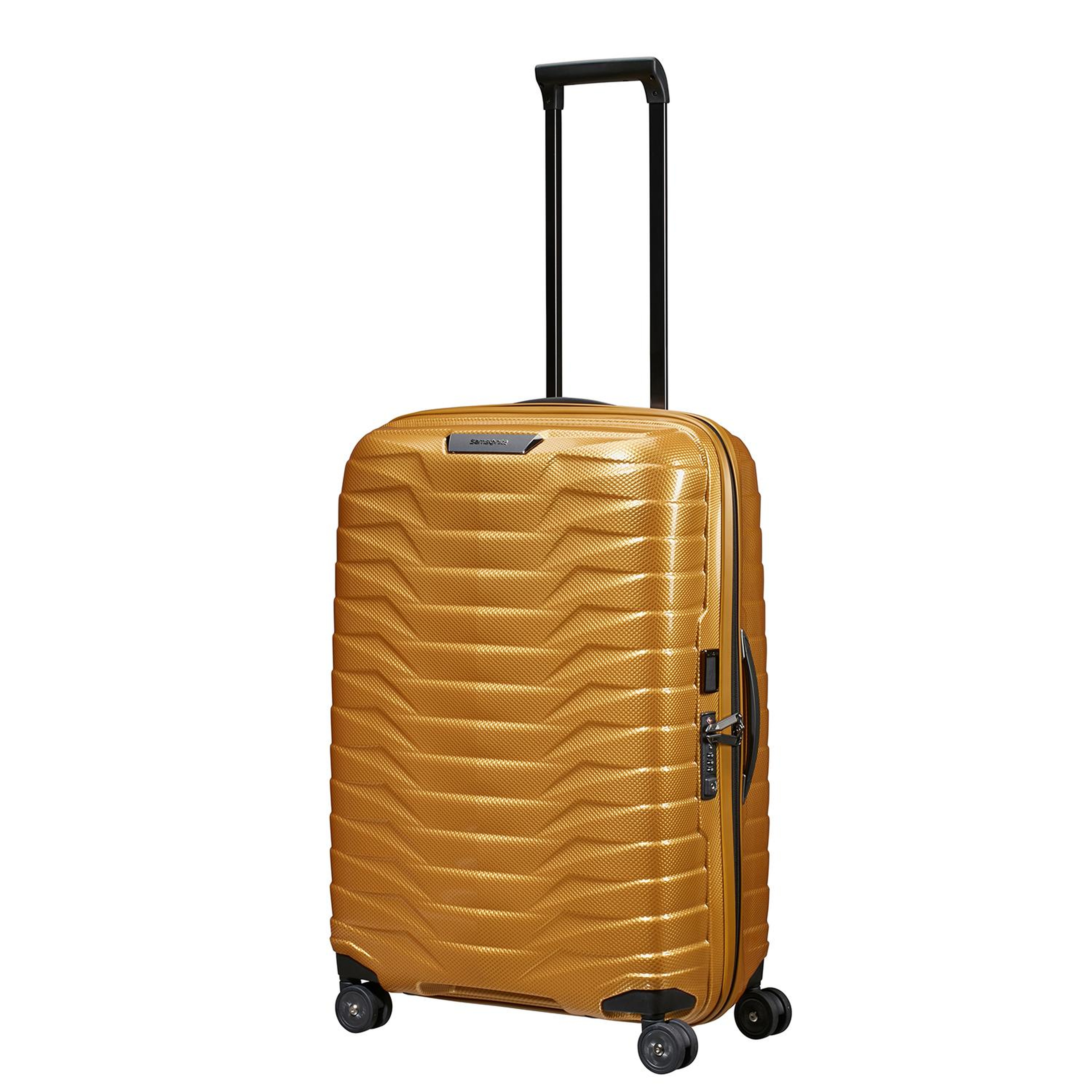 Samsonite Turuncu Proxis - Spinner Sarı 4 Tekerlekli Orta Boy Valiz 69cm