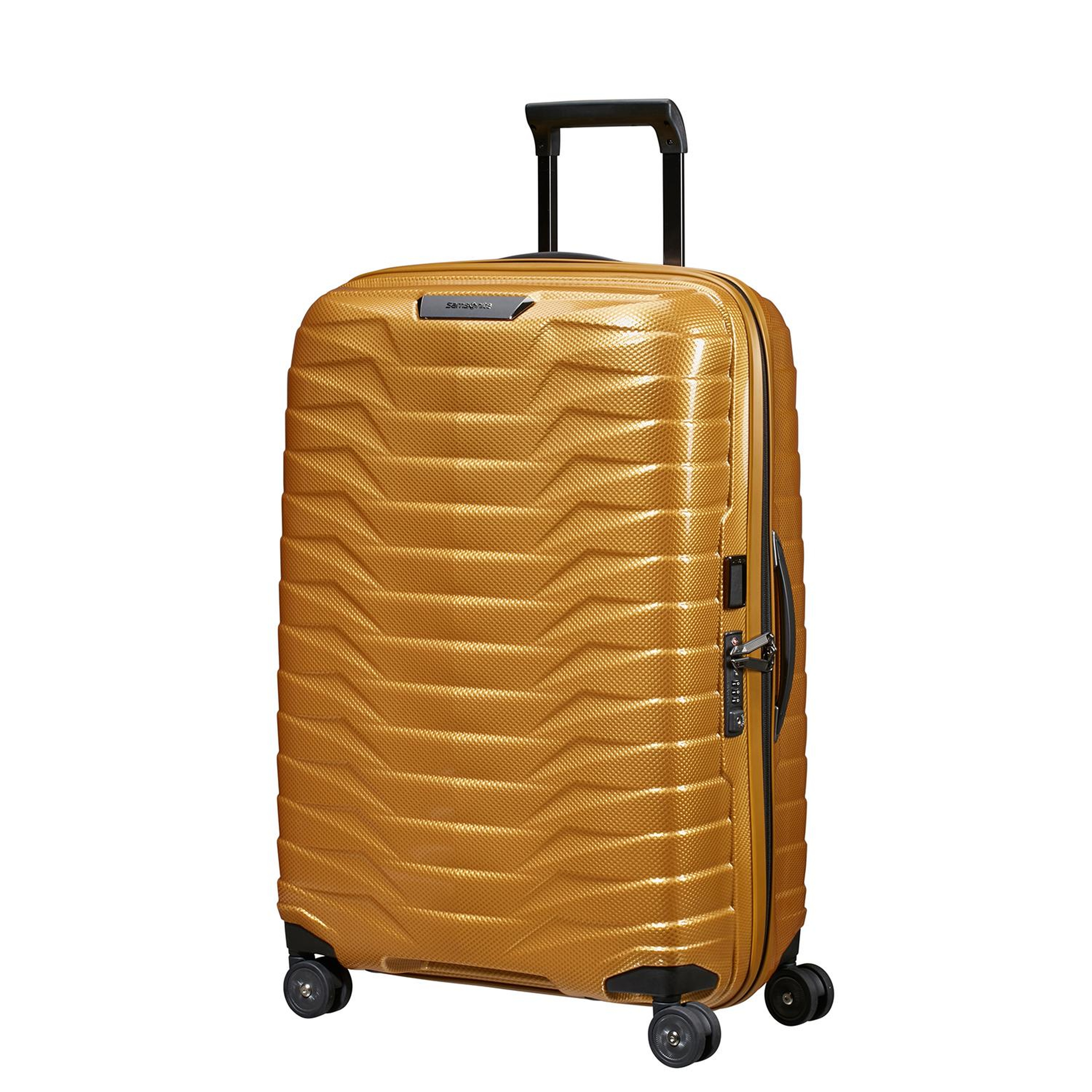 Samsonite Turuncu Proxis - Spinner Sarı 4 Tekerlekli Orta Boy Valiz 69cm