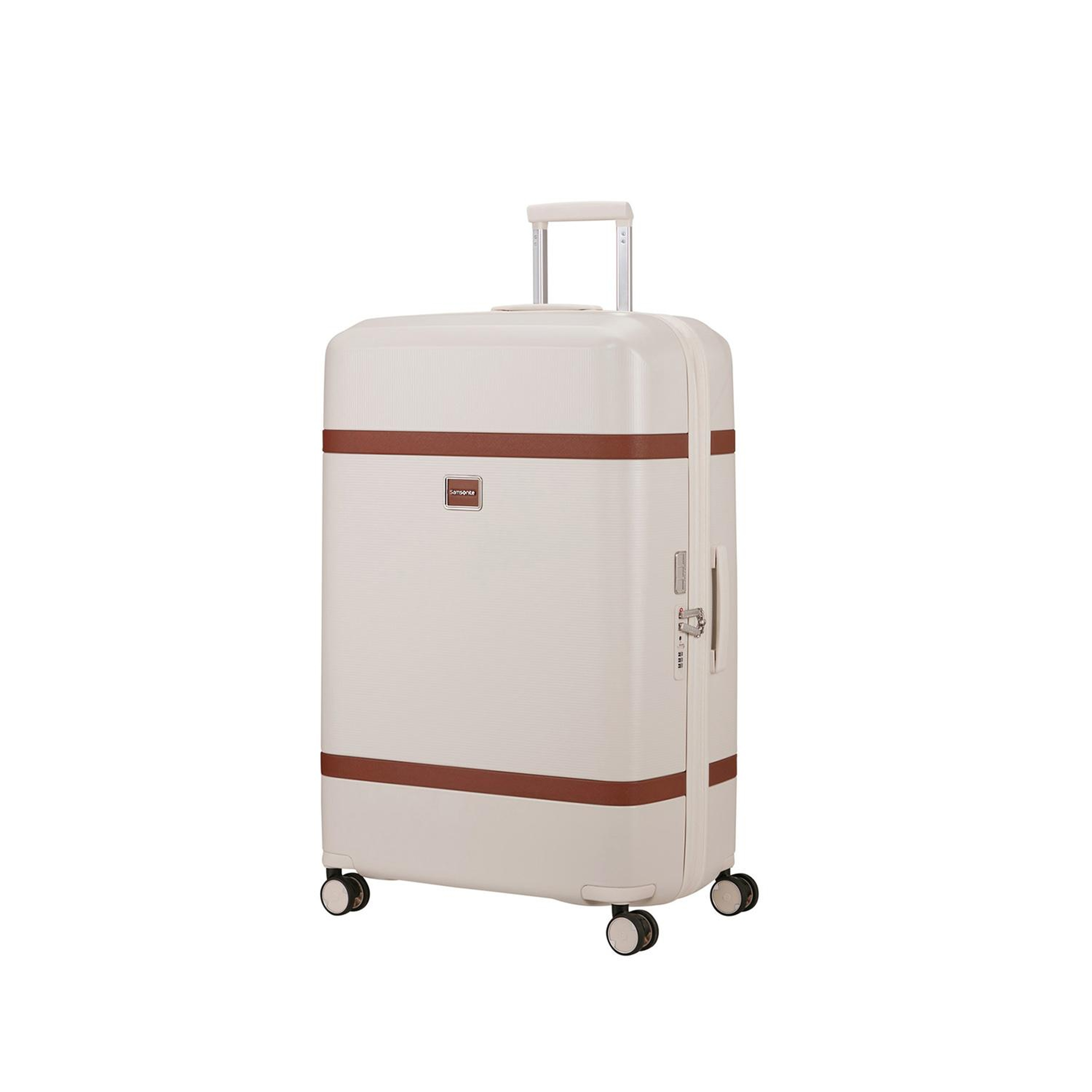 Samsonite Krem Image Spinner Körüklü - 81/30 Büyük Boy Valiz
