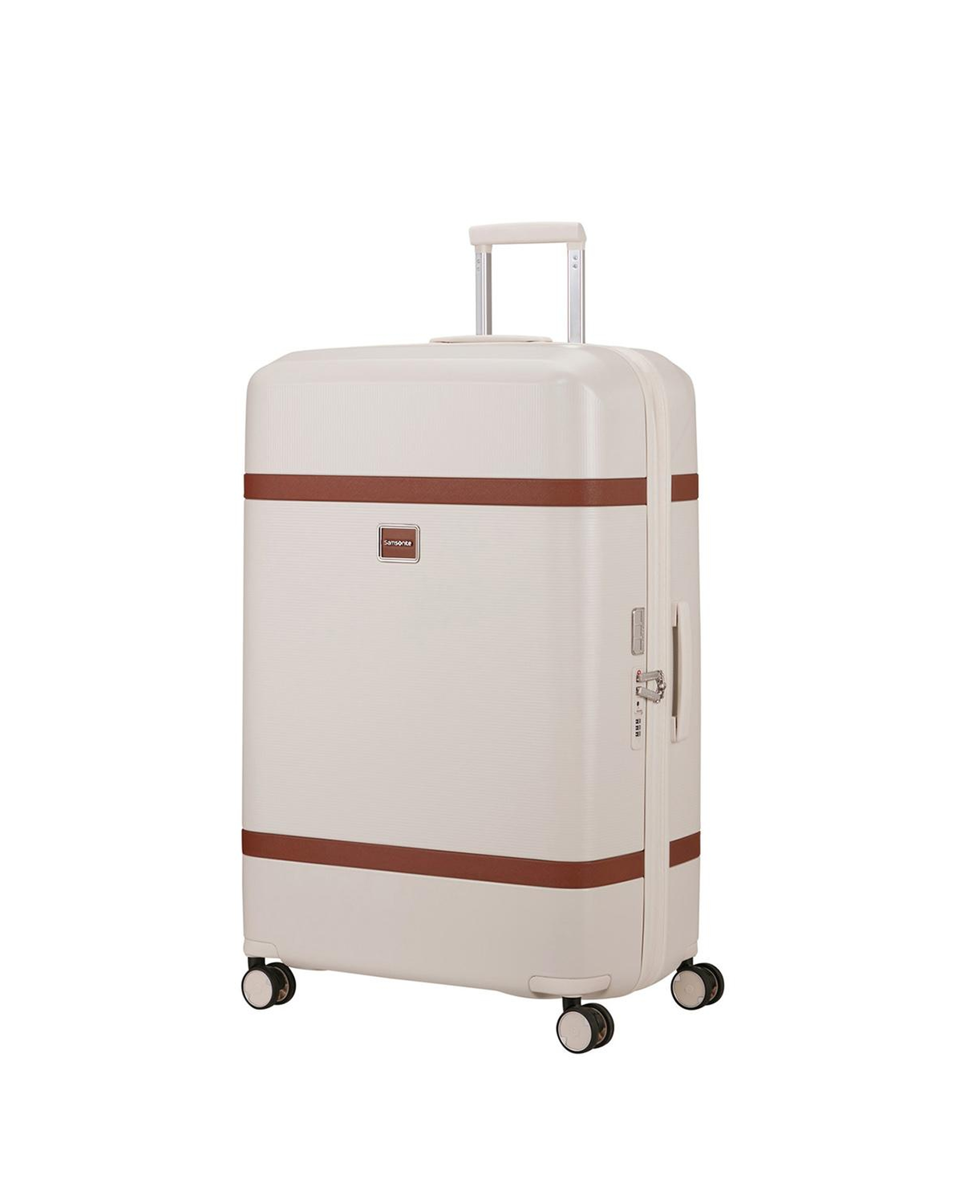 Samsonite Krem Image Spinner Körüklü - 81/30 Büyük Boy Valiz