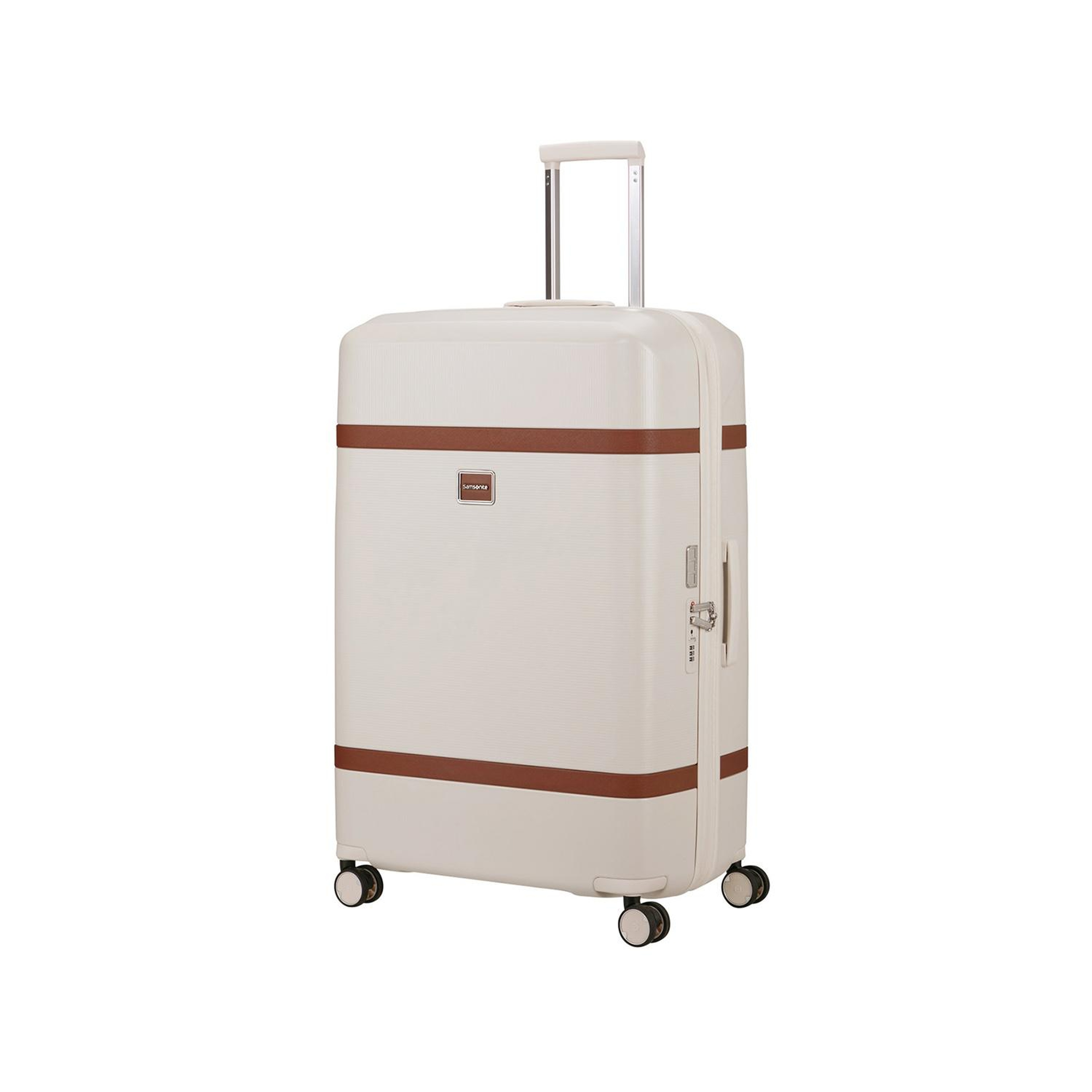 Samsonite Krem Image Spinner Körüklü - 81/30 Büyük Boy Valiz