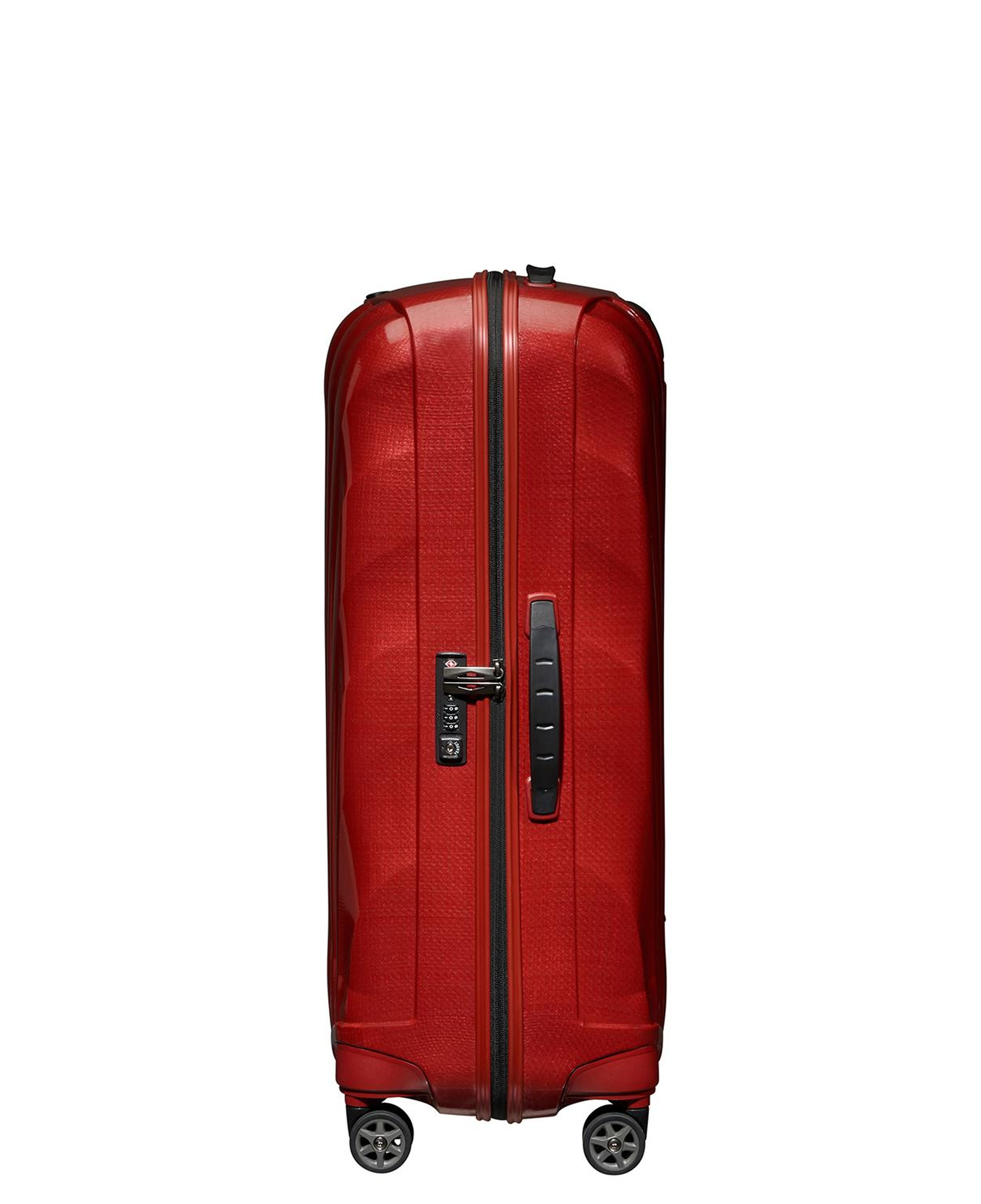 Samsonite Kırmızı C-Lite - Spinner Kırmızı 4 Tekerlekli Büyük Boy Valiz 75cm