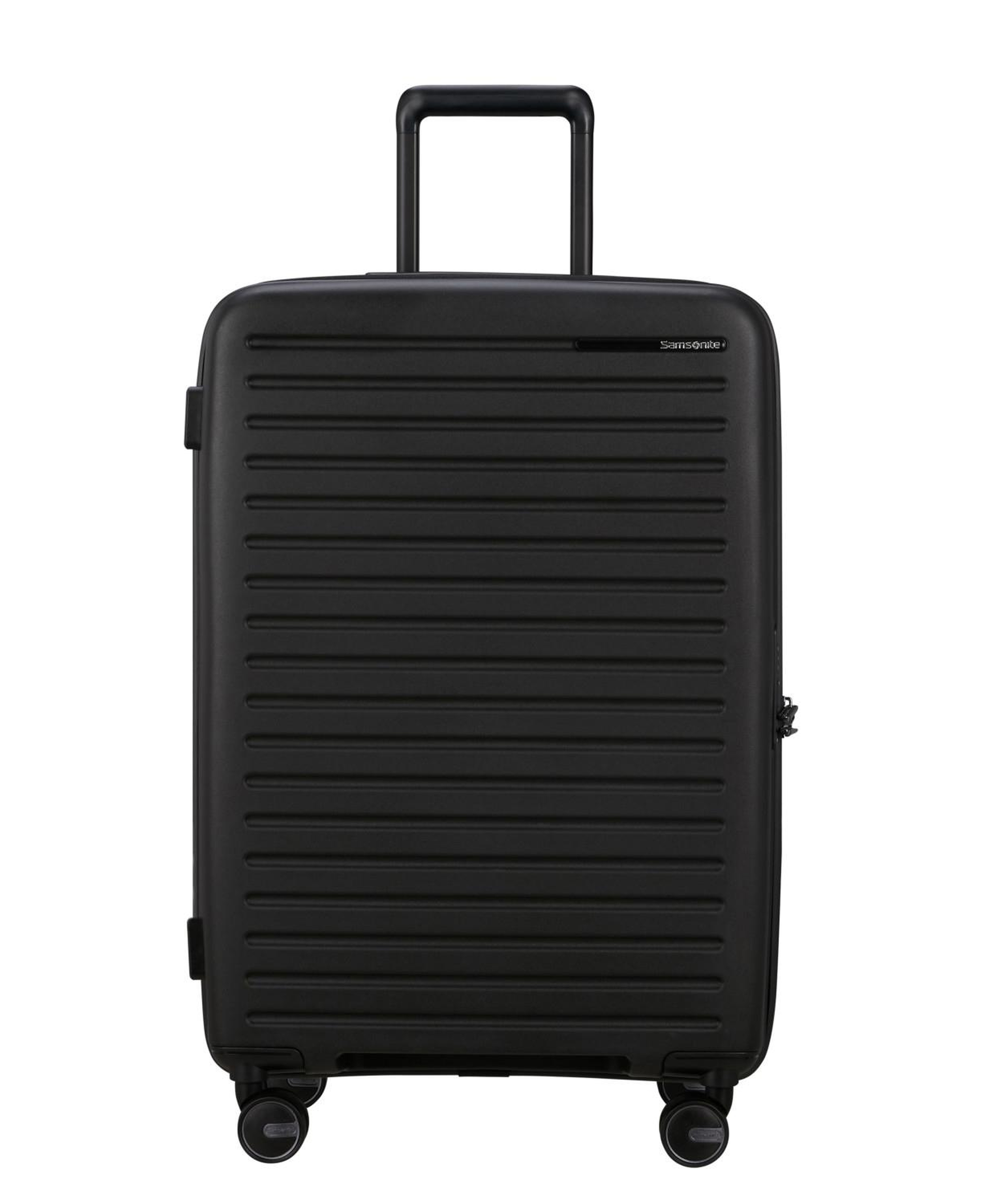 Samsonite Siyah Restackd - Körüklü 68/25 Orta Boy Valiz