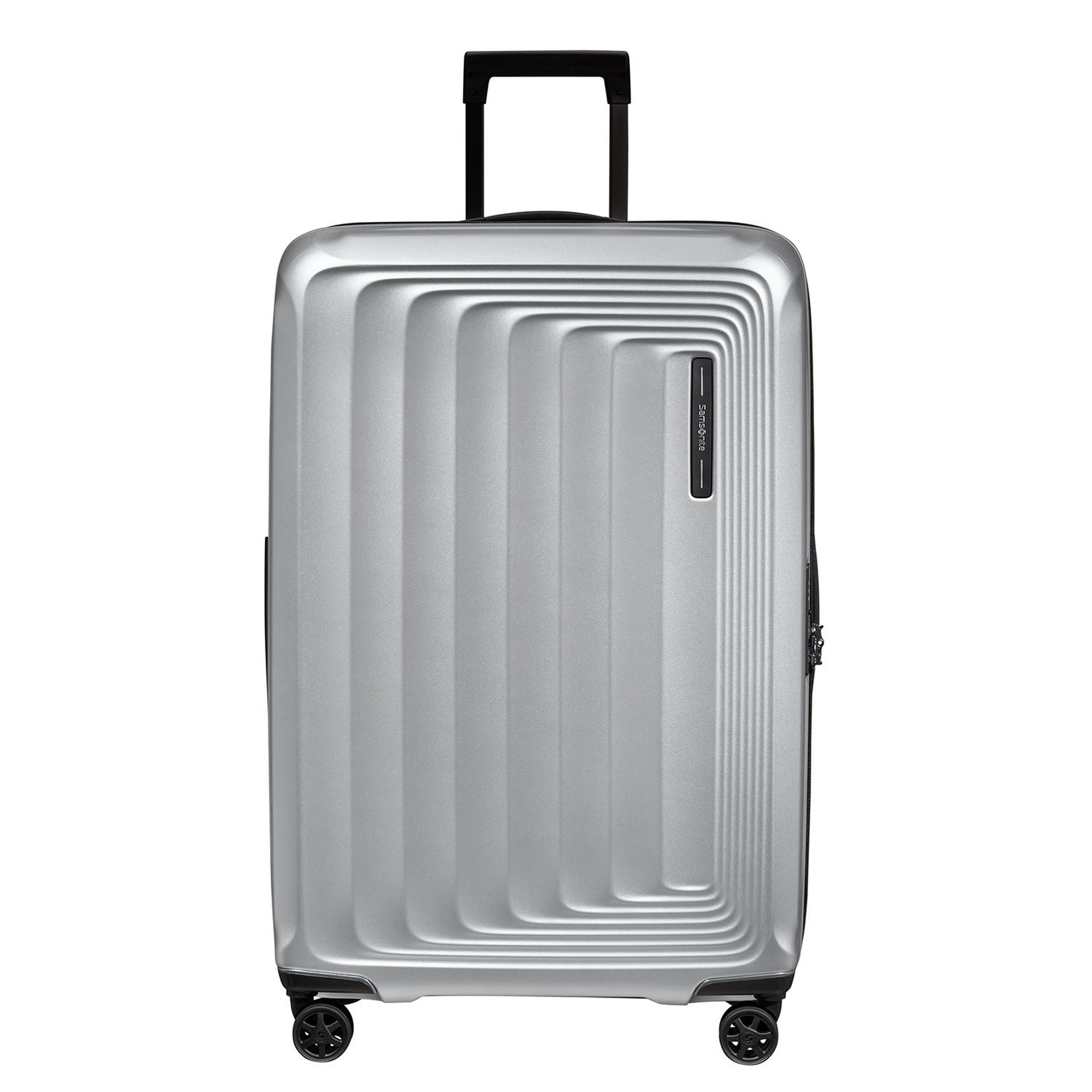 Samsonite Gri Spinner Nuon Körüklü 4 Tekerlekli 75 cm Büyük Boy Valiz