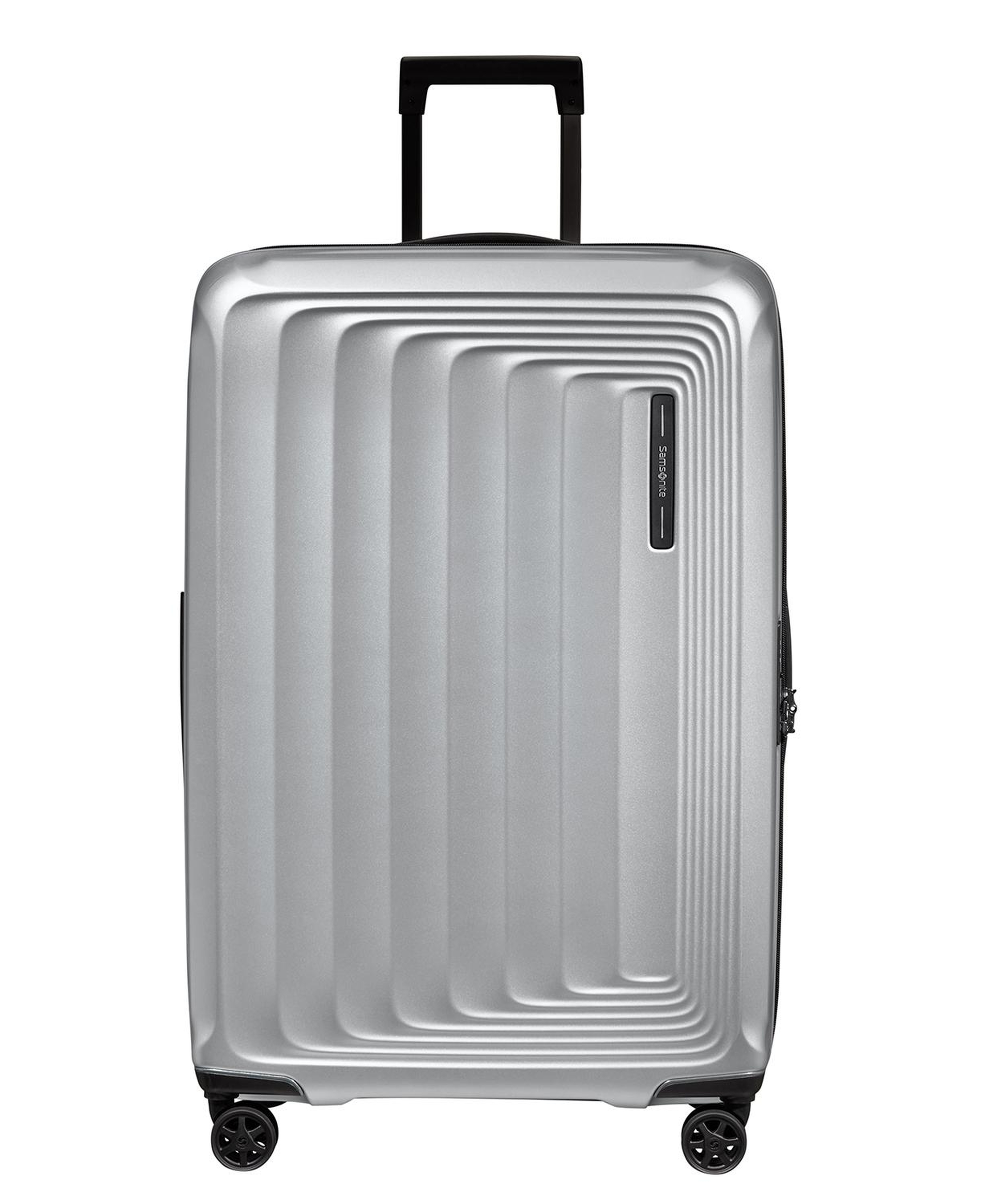 Samsonite Gri Spinner Nuon Körüklü 4 Tekerlekli 75 cm Büyük Boy Valiz