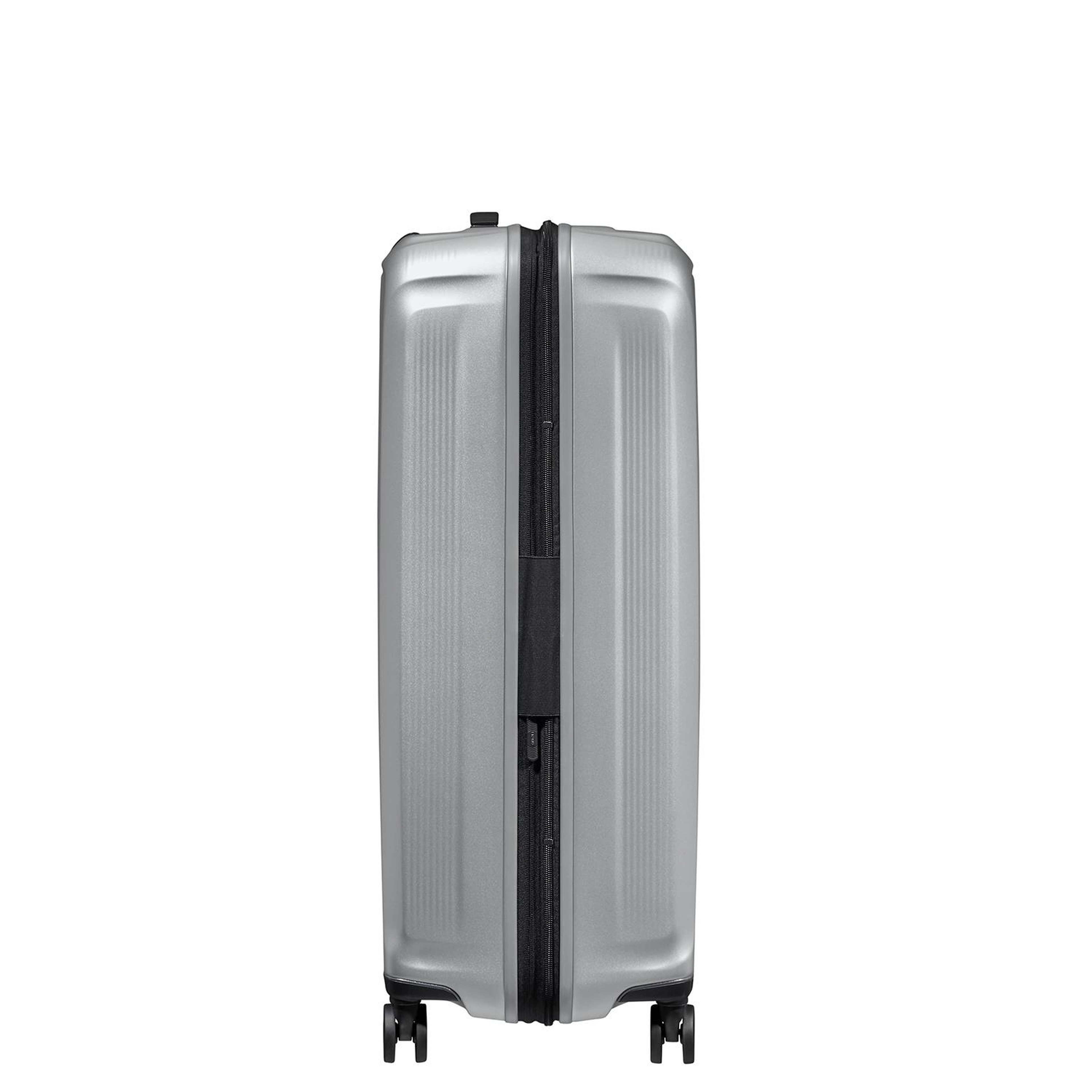 Samsonite Gri Spinner Nuon Körüklü 4 Tekerlekli 75 cm Büyük Boy Valiz
