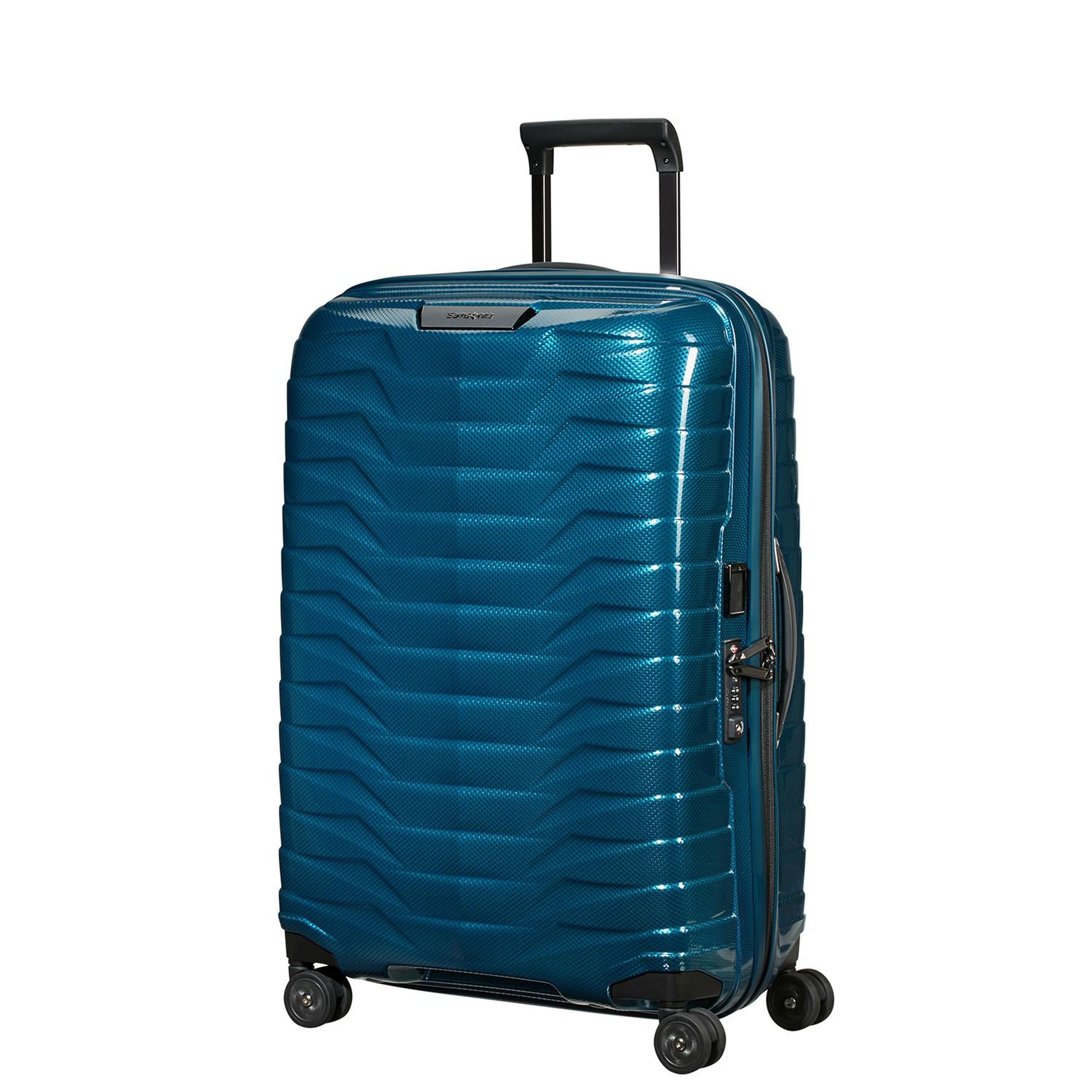 Samsonite Lacivert Proxis - Spinner 4 Tekerlekli Orta Boy Valiz 69cm