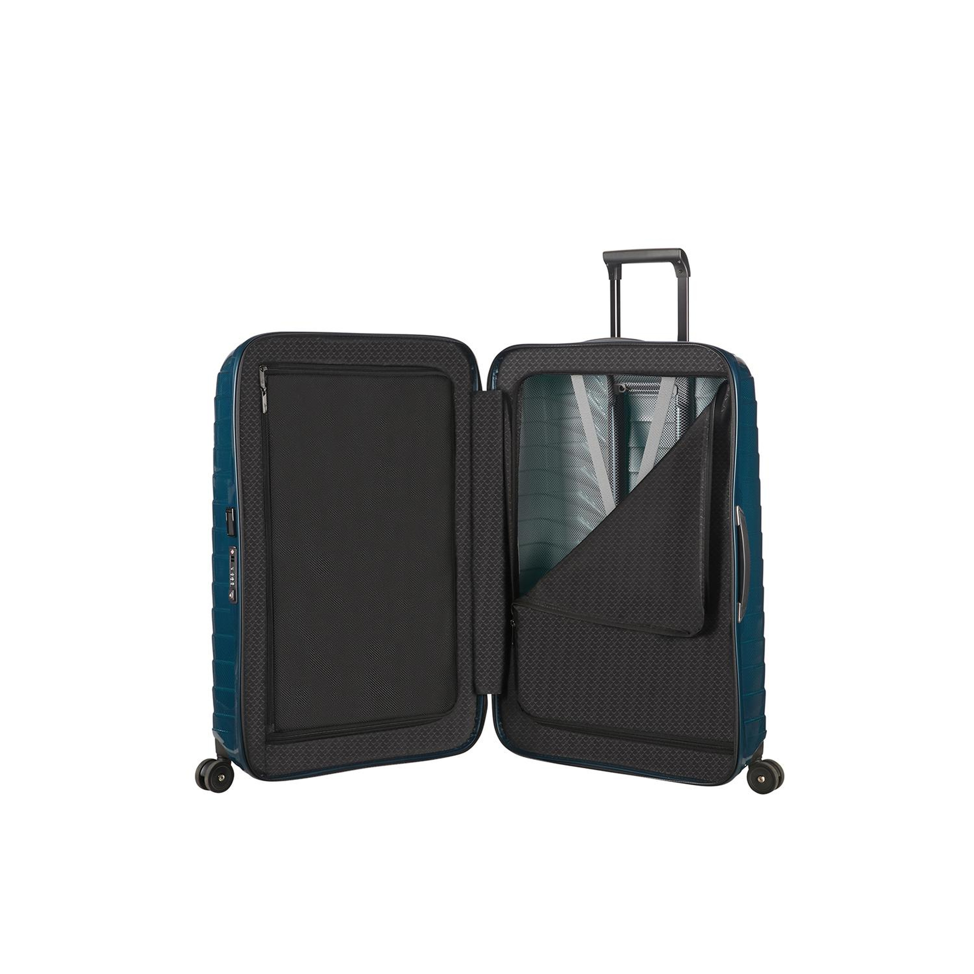 Samsonite Lacivert Proxis - Spinner 4 Tekerlekli Orta Boy Valiz 69cm