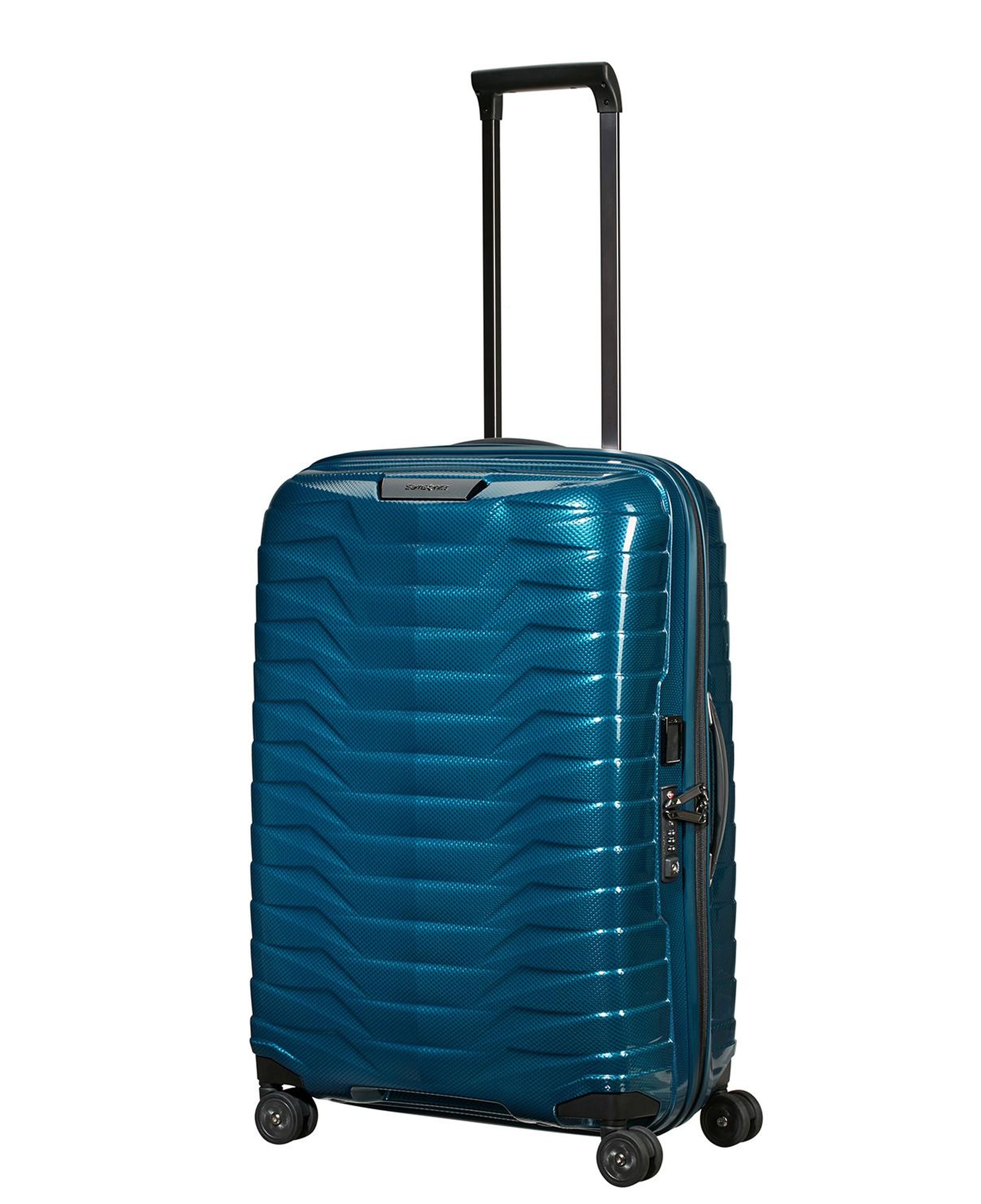 Samsonite Lacivert Proxis - Spinner 4 Tekerlekli Orta Boy Valiz 69cm
