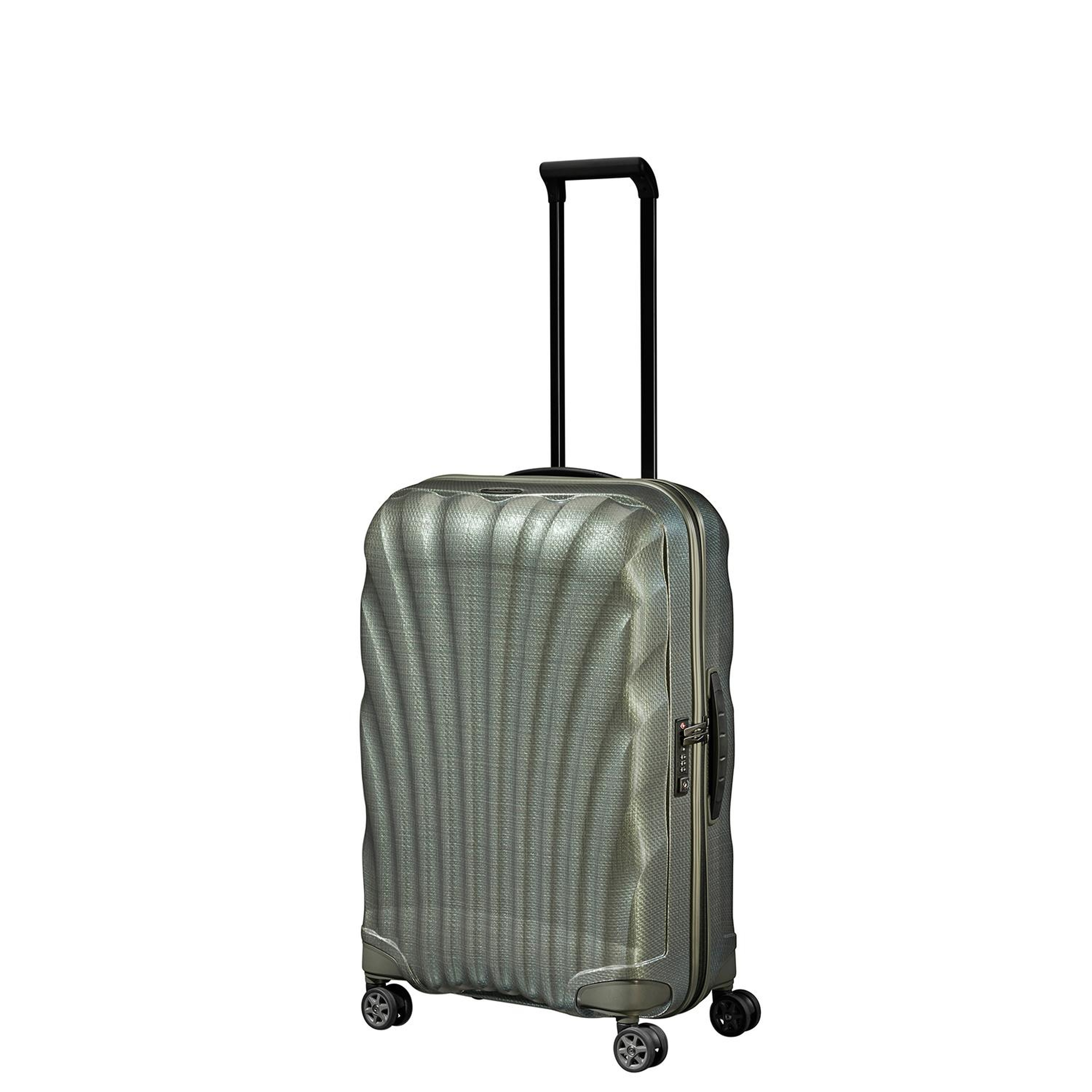 Samsonite Yeşil C-Lite - Spinner 4 Tekerlekli Orta Boy Valiz 69cm