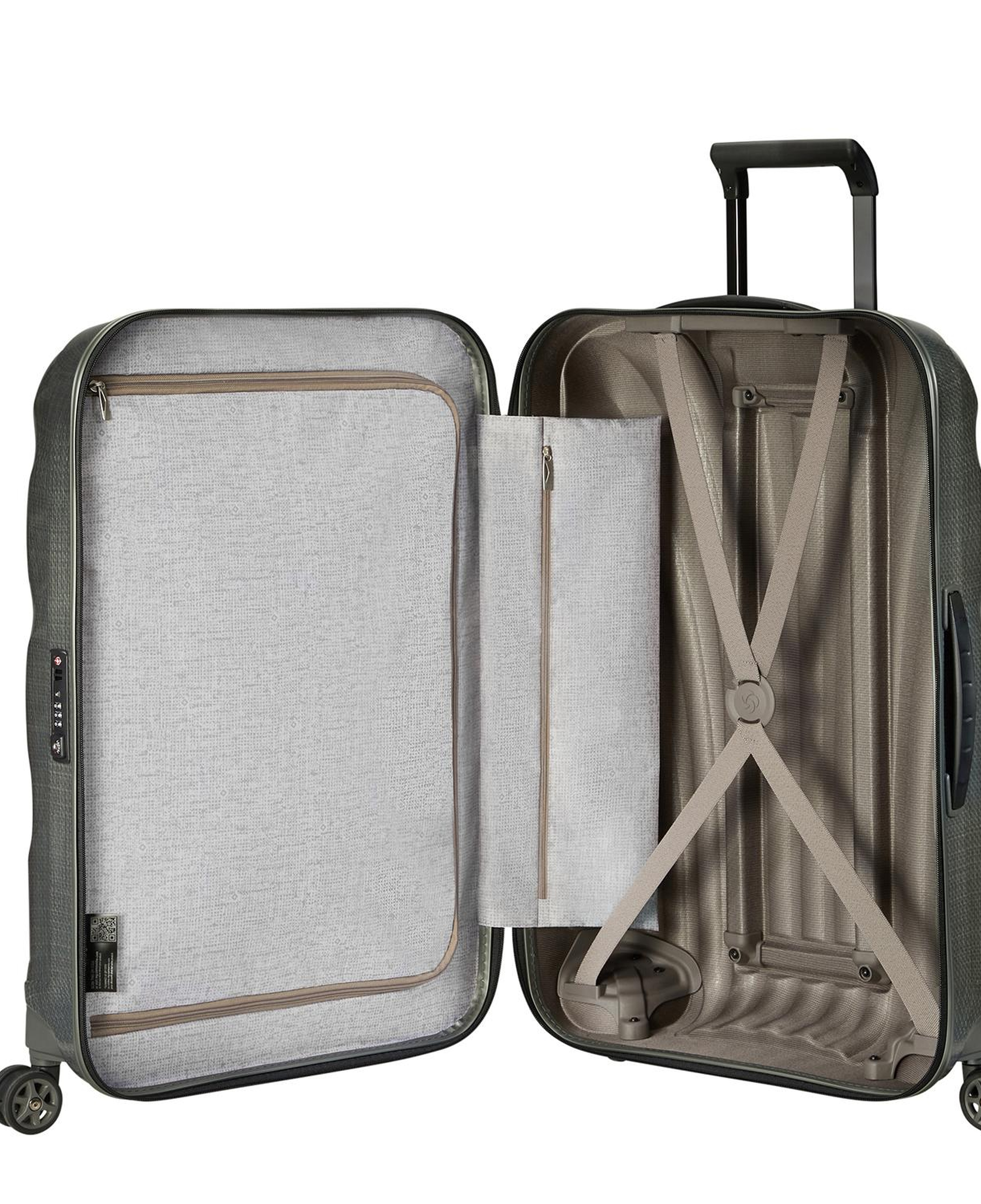 Samsonite Yeşil C-Lite - Spinner 4 Tekerlekli Orta Boy Valiz 69cm