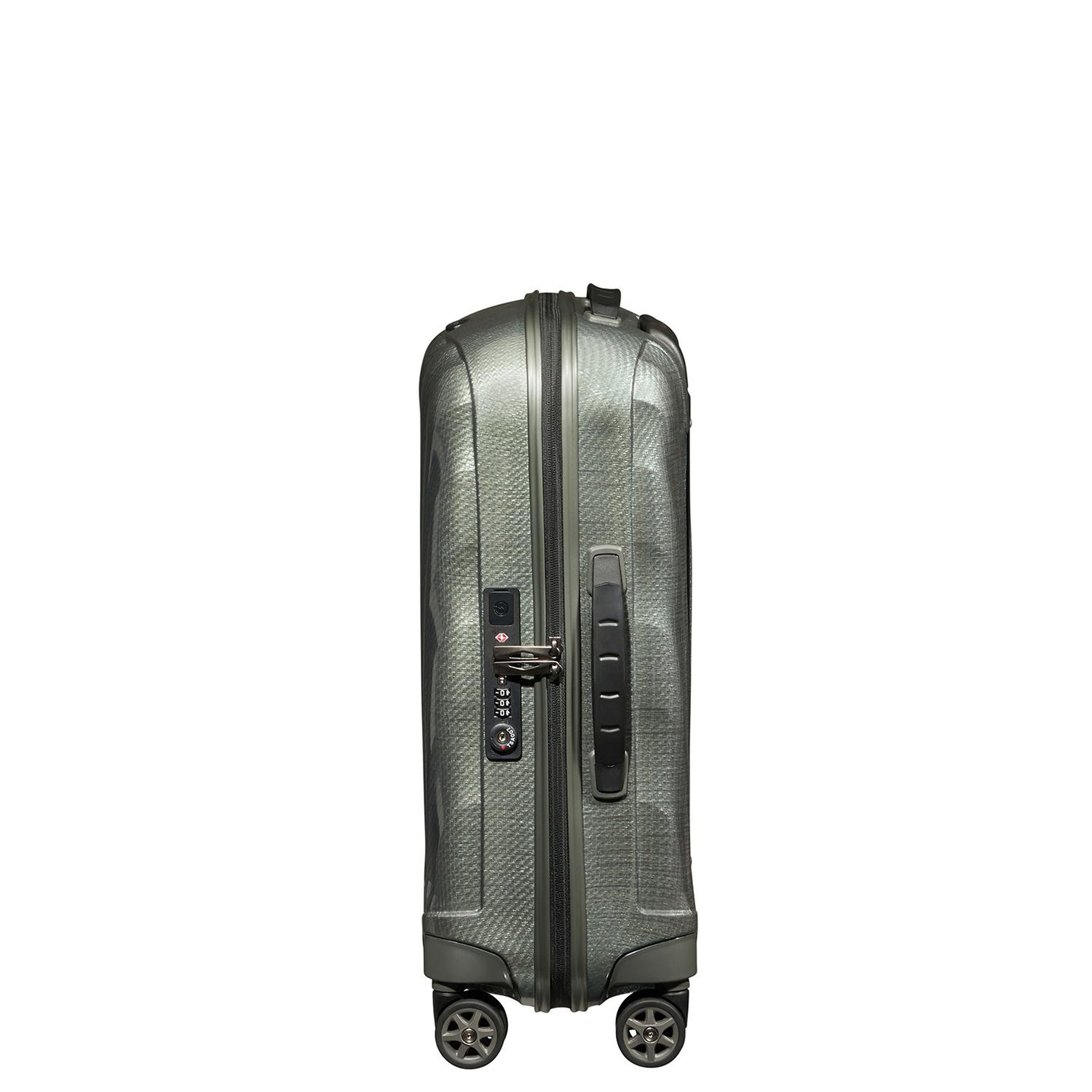 Samsonite Yeşil C-Lite - Spinner 4 Tekerlekli Körüklü Kabin Boy Valiz 55cm