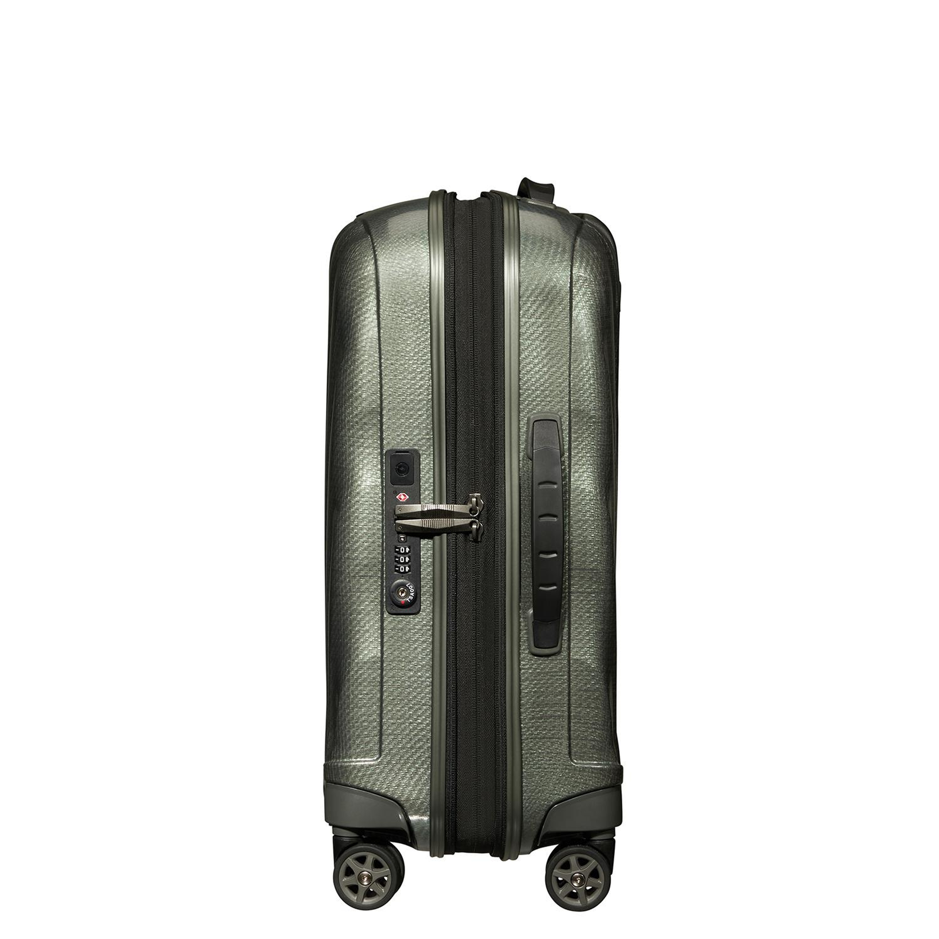 Samsonite Yeşil C-Lite - Spinner 4 Tekerlekli Körüklü Kabin Boy Valiz 55cm