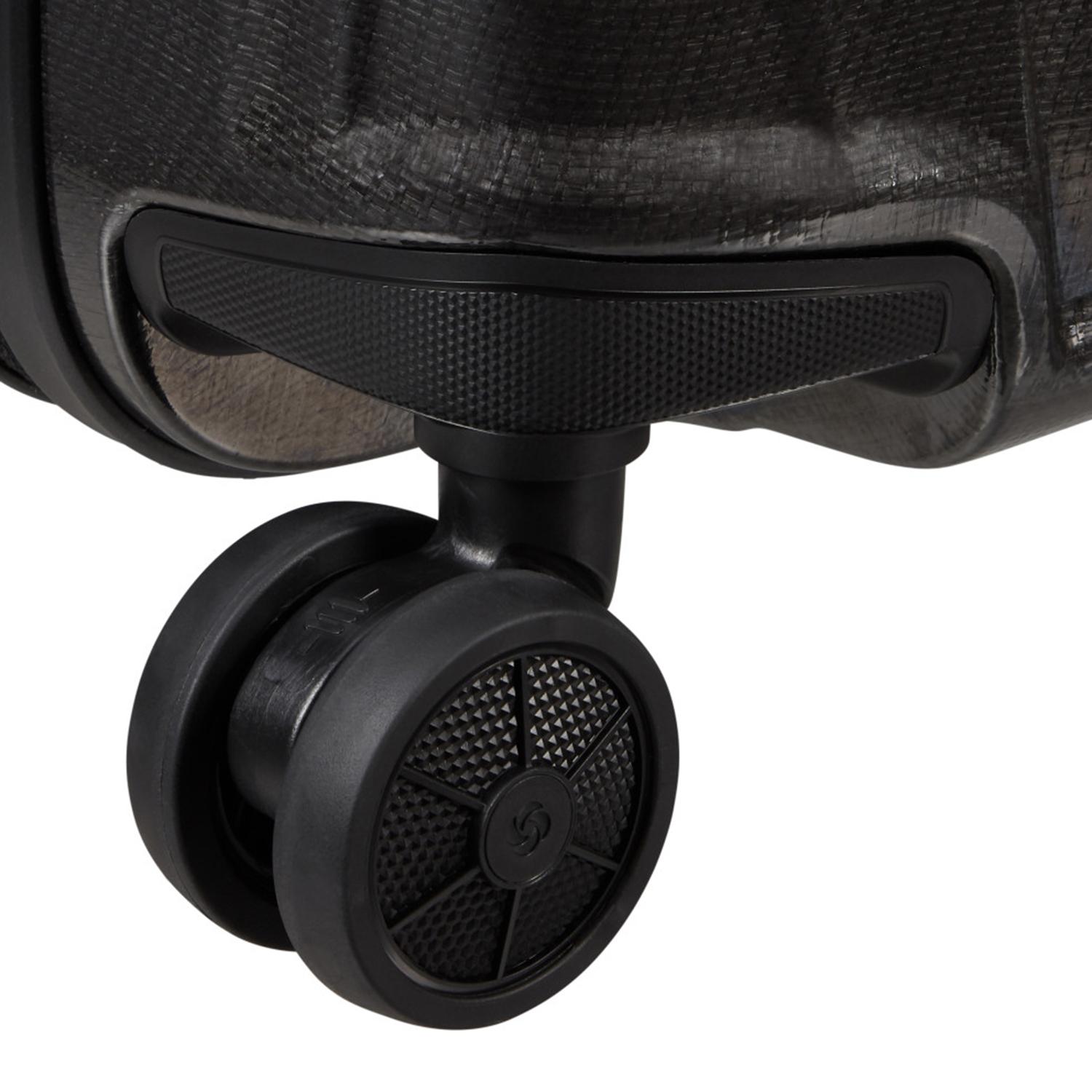 Samsonite Siyah Major Lite - Körüklü Kabin Boy Valiz