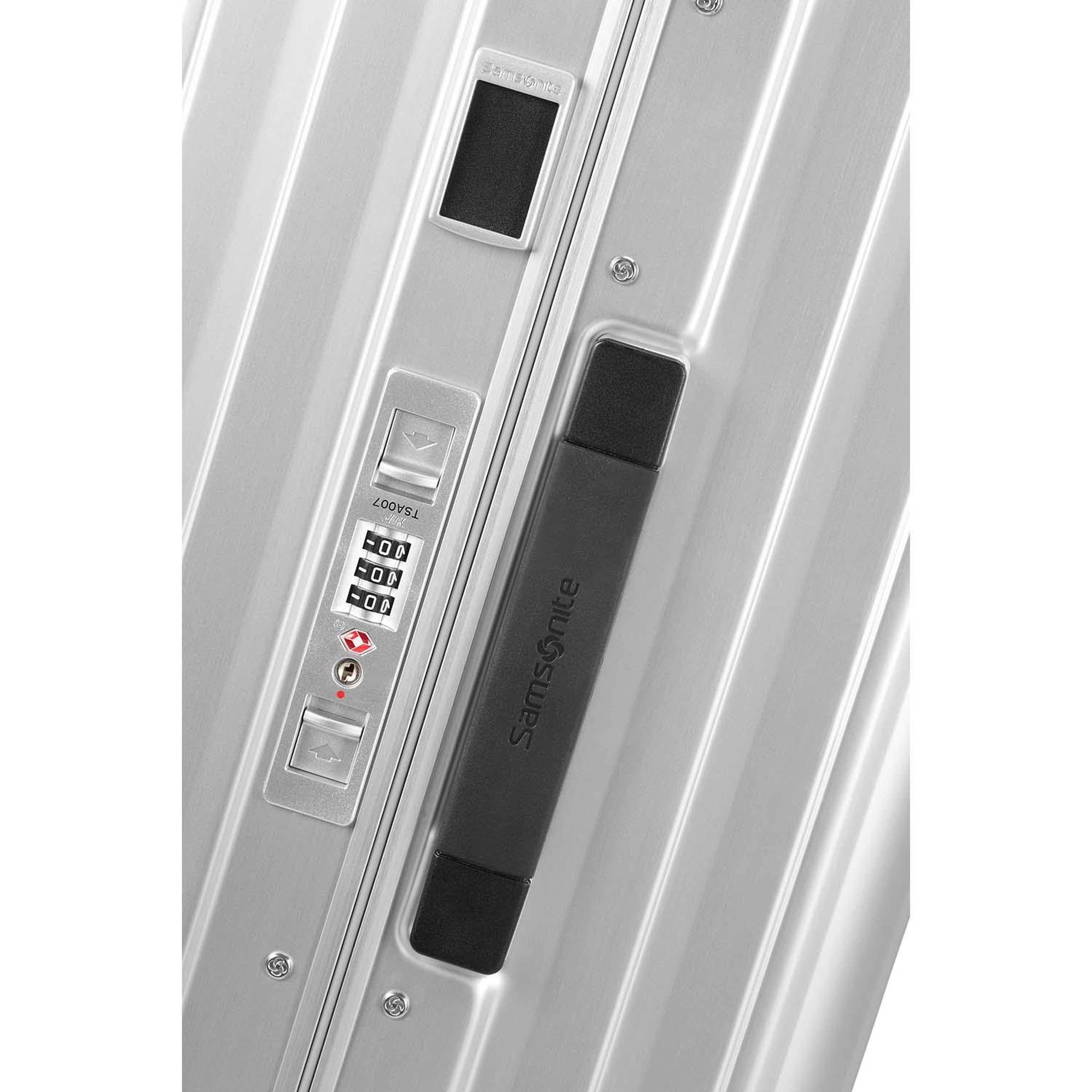 Samsonite Gri Lite-Box - Alu Spinner 4 Tekerlekli 69 cm