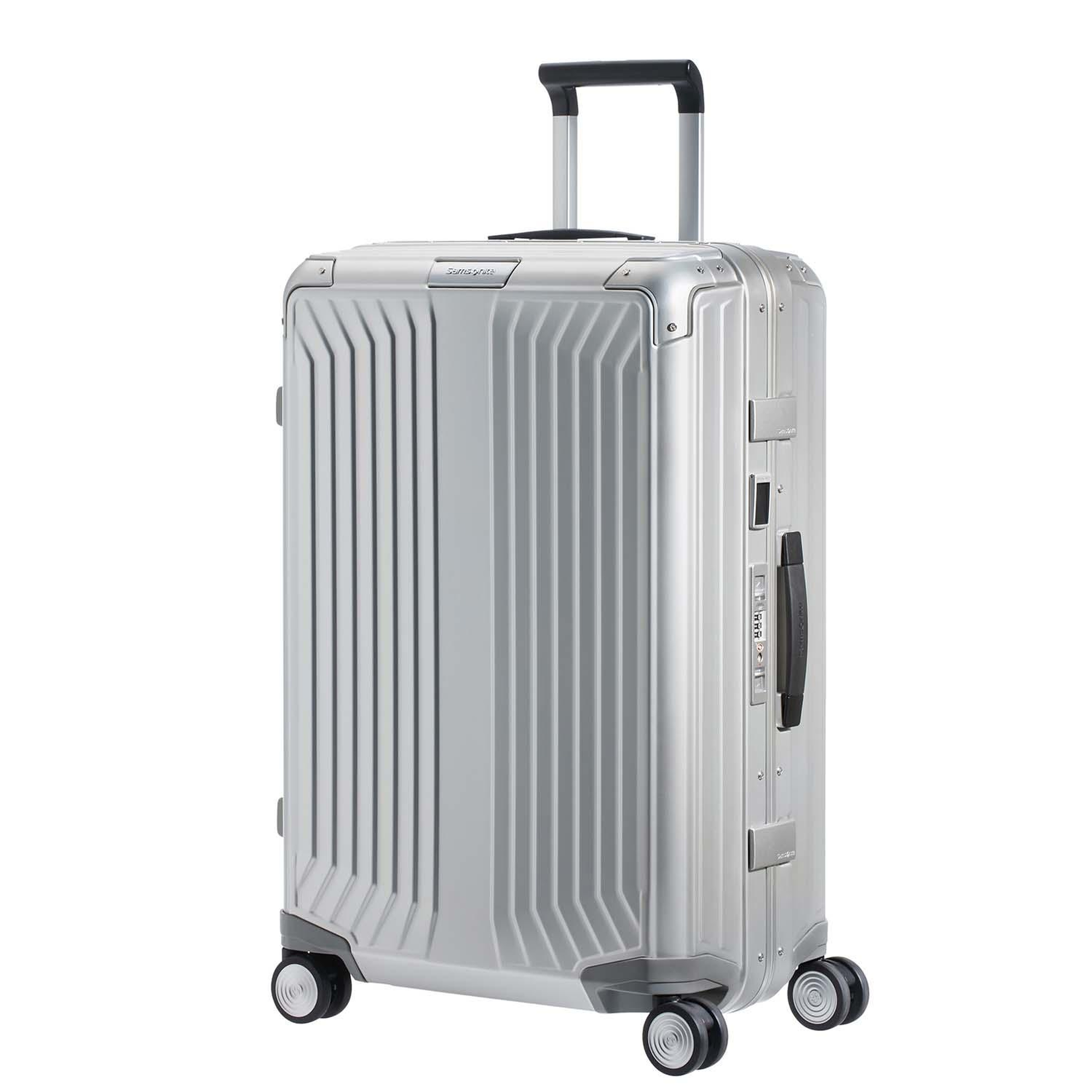 Samsonite Gri Lite-Box - Alu Spinner 4 Tekerlekli 69 cm